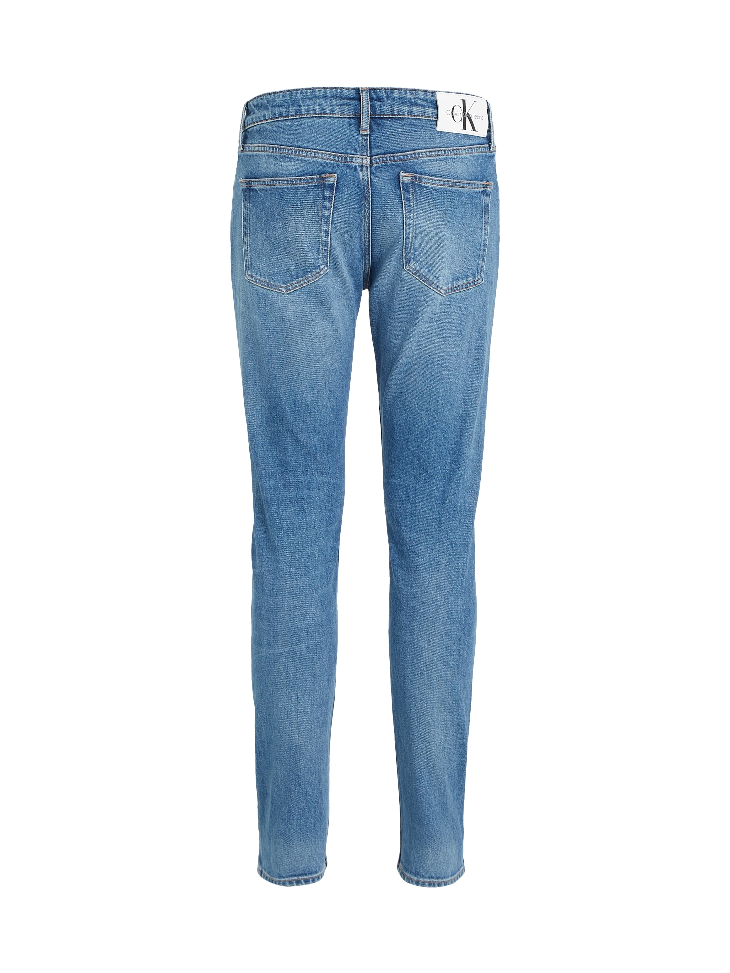 Calvin Klein Jeans Tapered-fit-Jeans »SLIM TAPER«, mit Leder-Badge