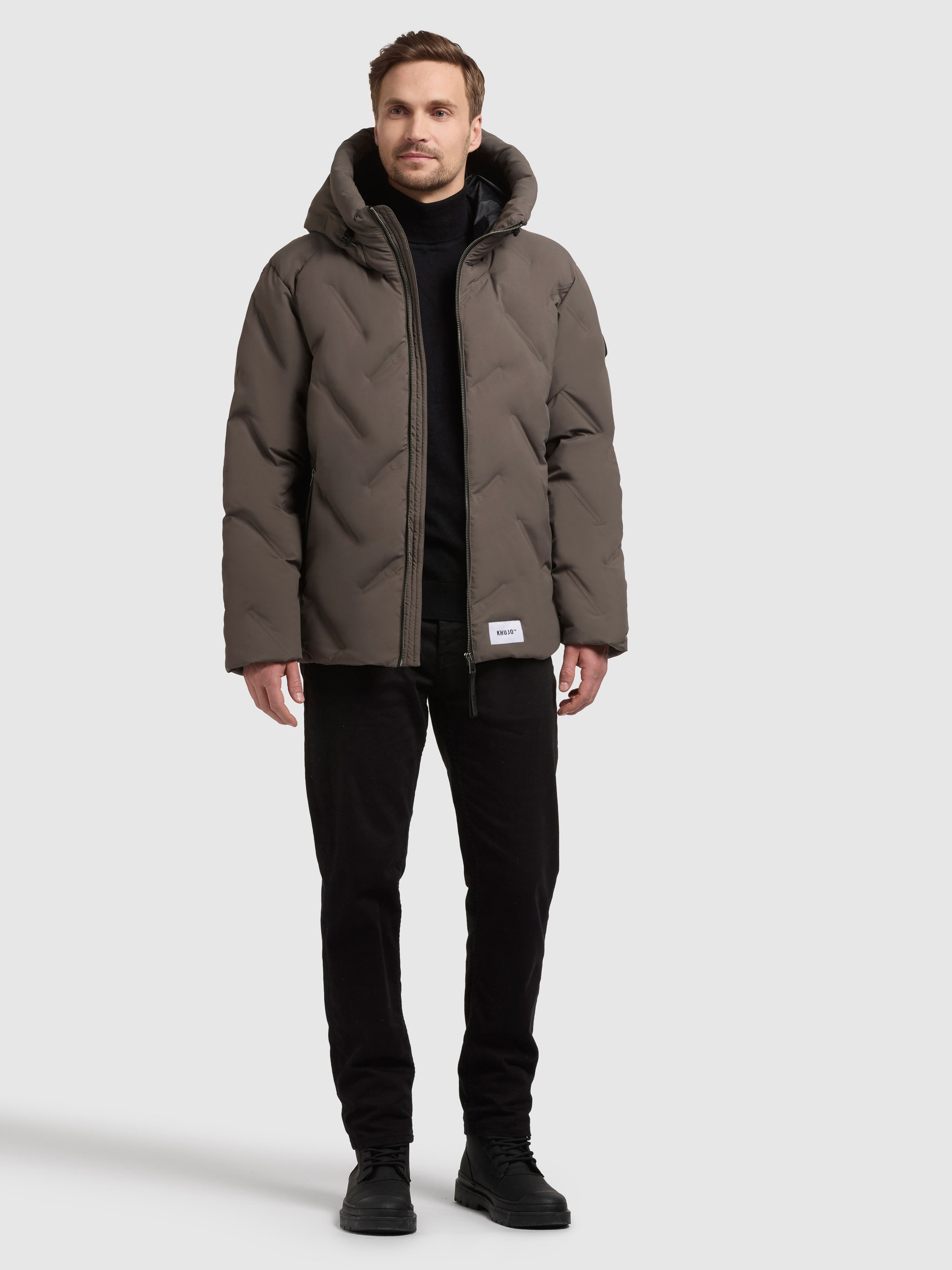 khujo Steppjacke "ONERT" mit Kapuze günstig online kaufen