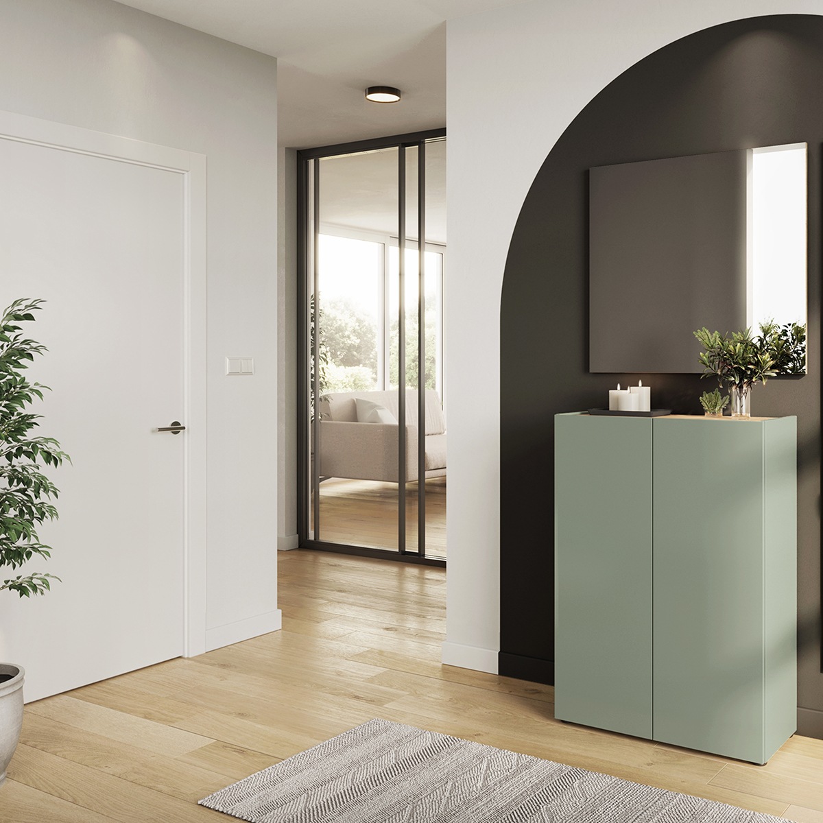 GERMANIA Garderoben-Set "Alviano" 2 Stk. tlg. günstig online kaufen