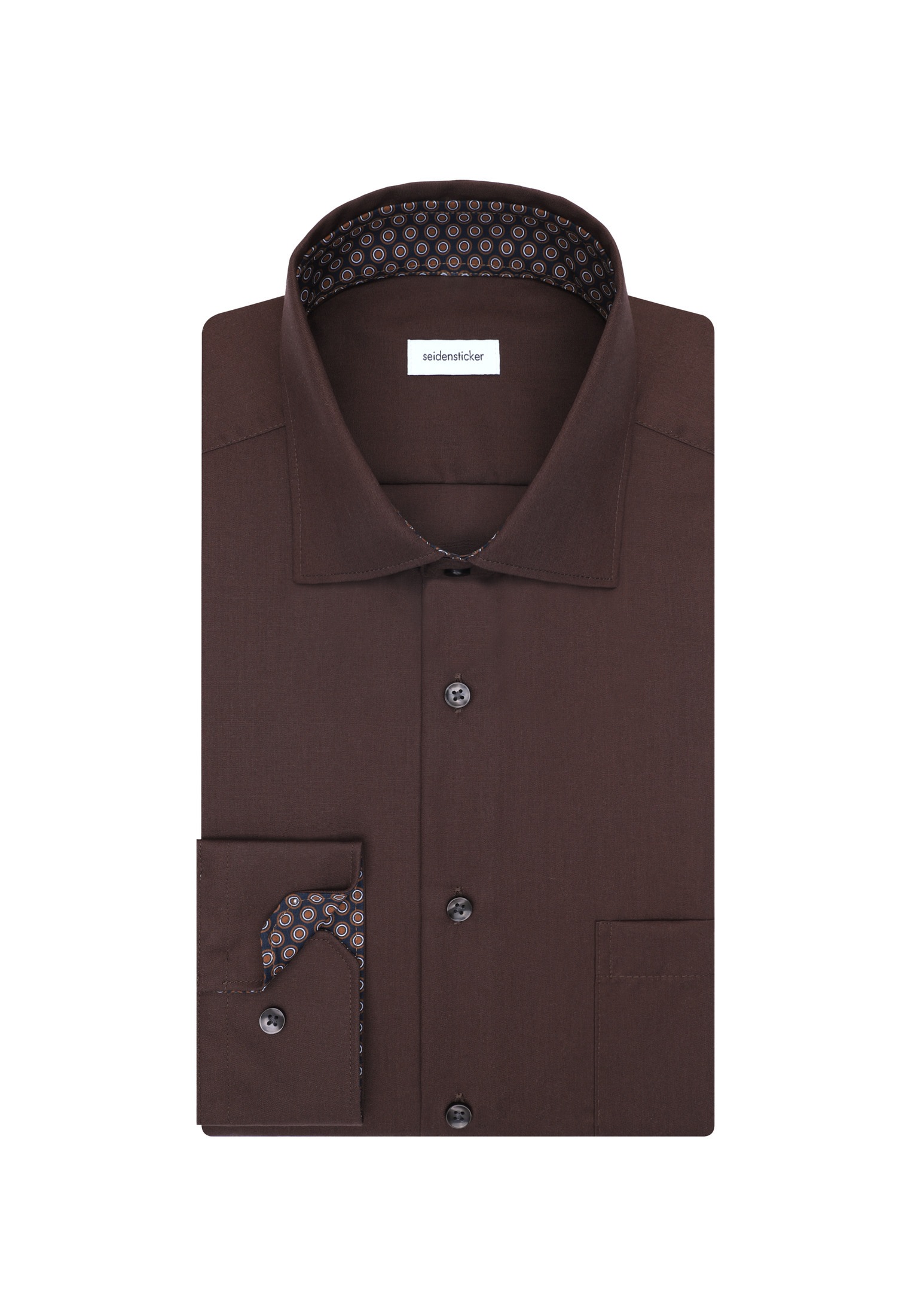 seidensticker Businesshemd »Schwarze Rose«, Comfort 1/1 Kentkragen Uni
