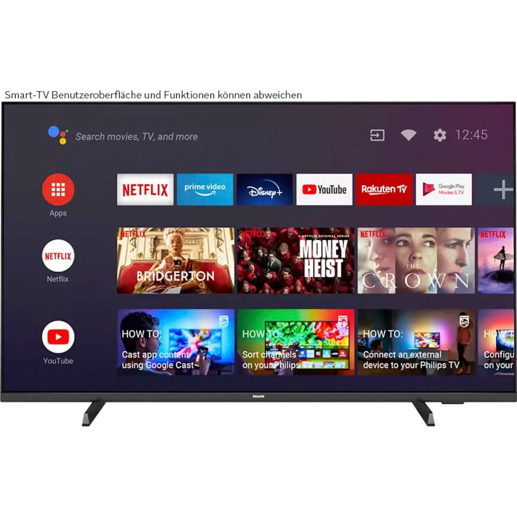 Philips LED-Fernseher »50PUS7406/12«, 126 cm/50 Zoll, 4K Ultra HD, Android TV-Smart-TV, Dolby Vision & Dolby Atmos