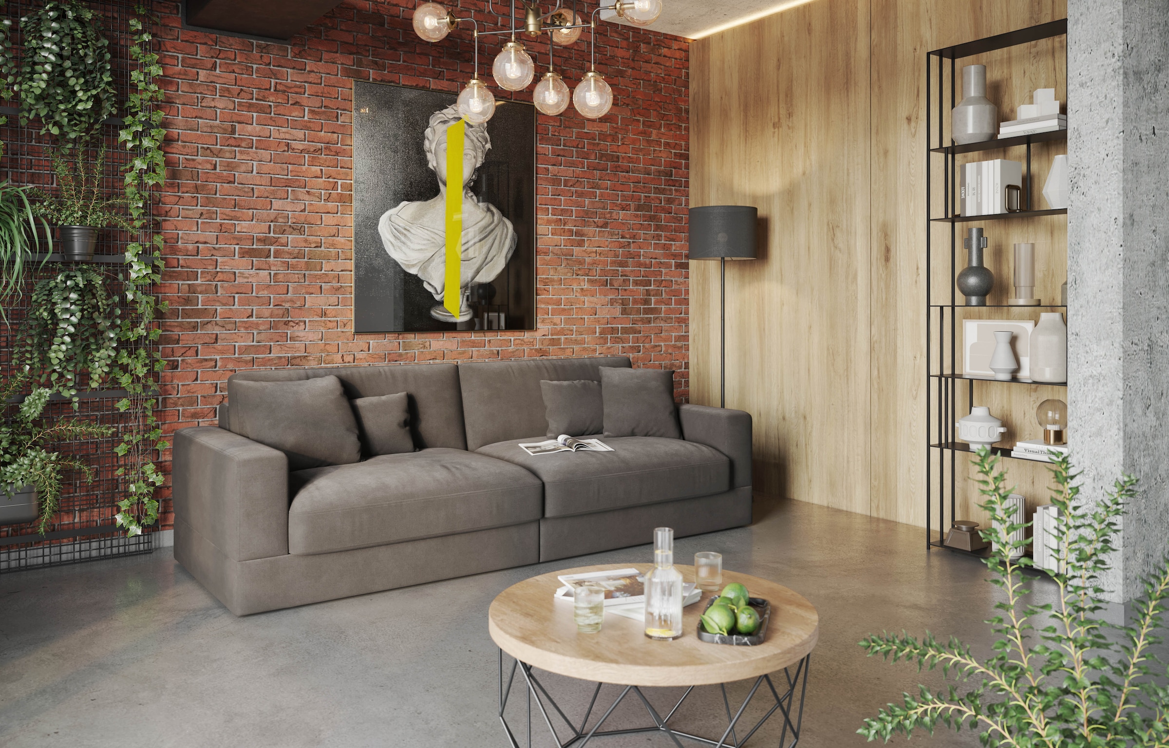 Big-Sofa »Innovid«, Modernes Modul-Polsterprogramm