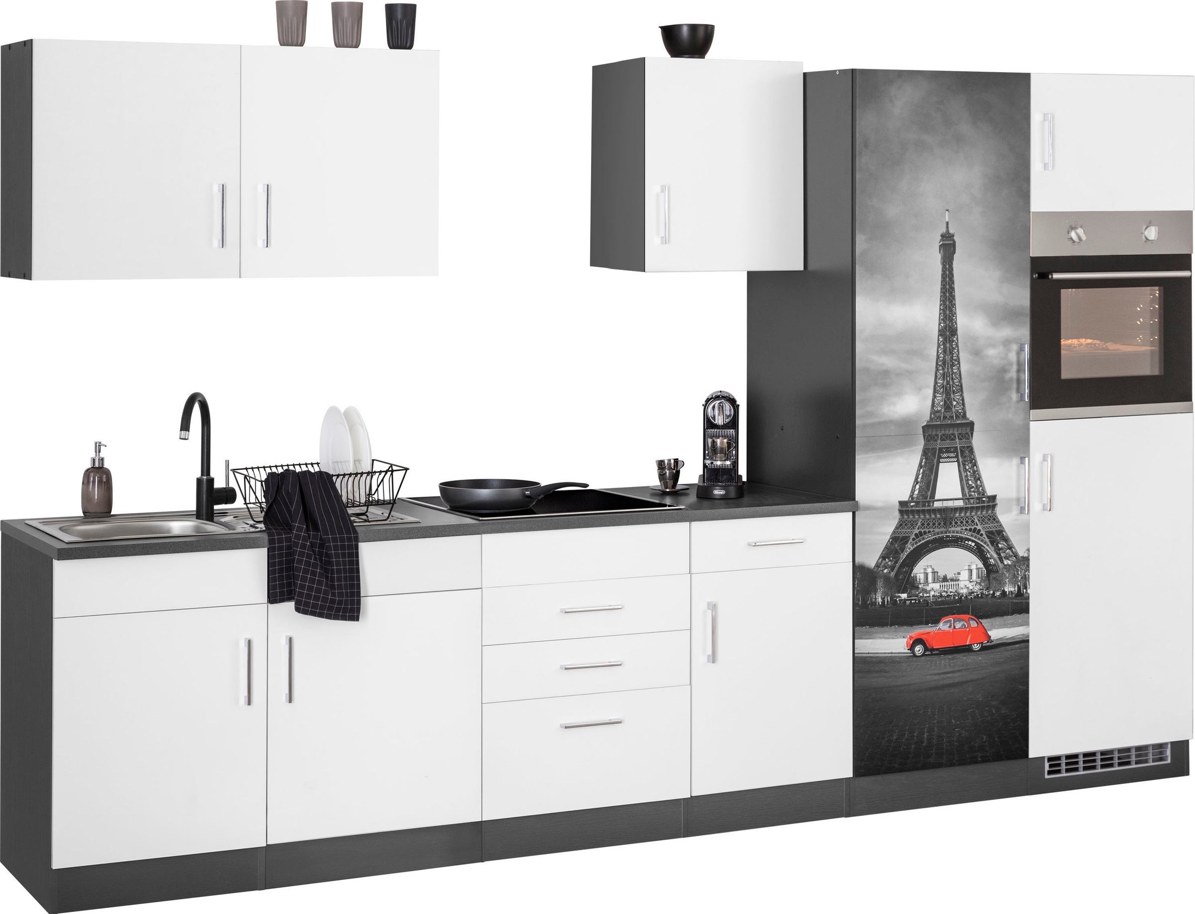 Thumbnail - KOCHSTATION Küchenzeile "KS-Paris", ohne E-Geräte, Breite 330 cm
