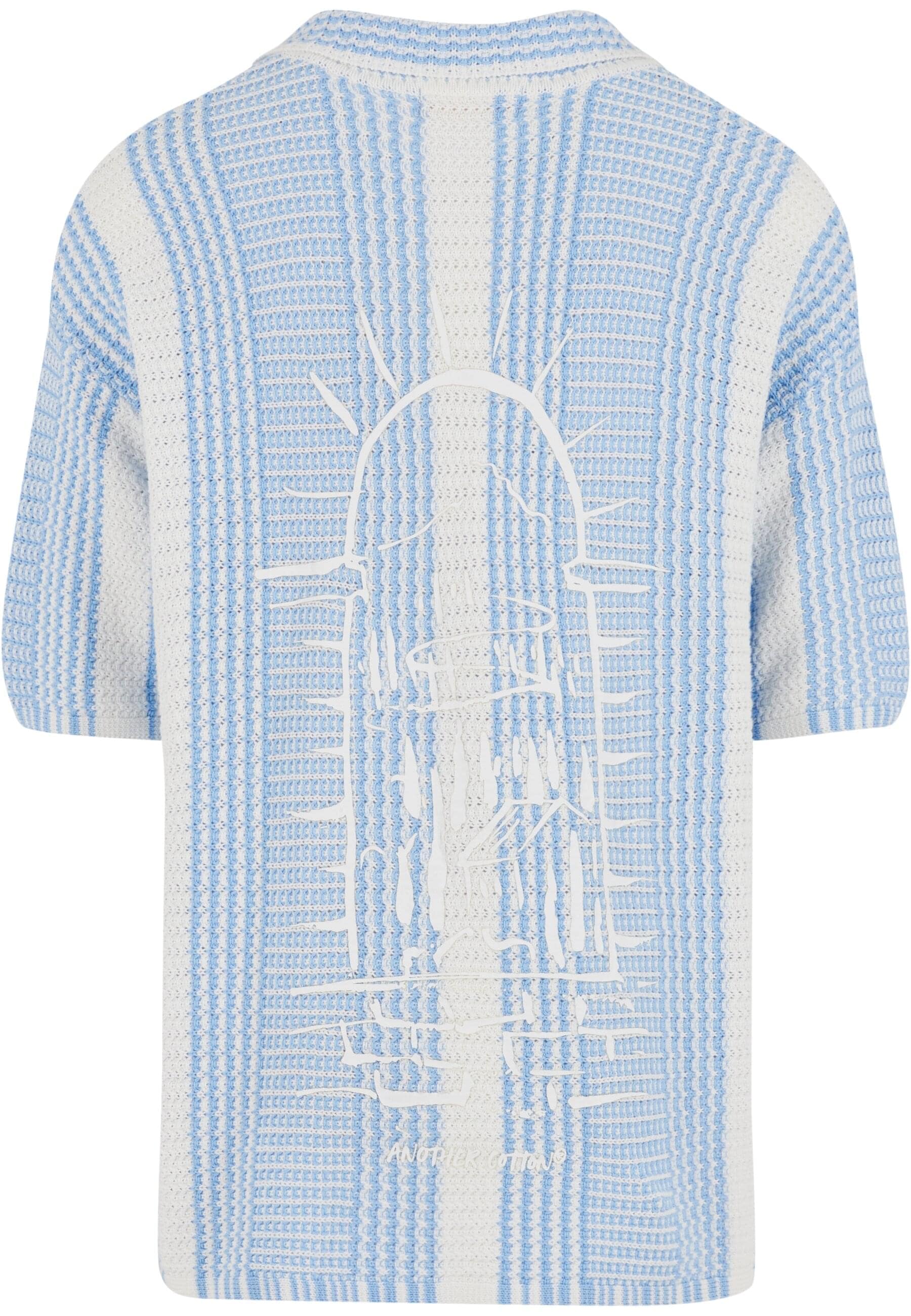 Another Cotton Lab Langarmhemd »Another Cotton Lab Oversized Mesh Knit Summer Shirt«