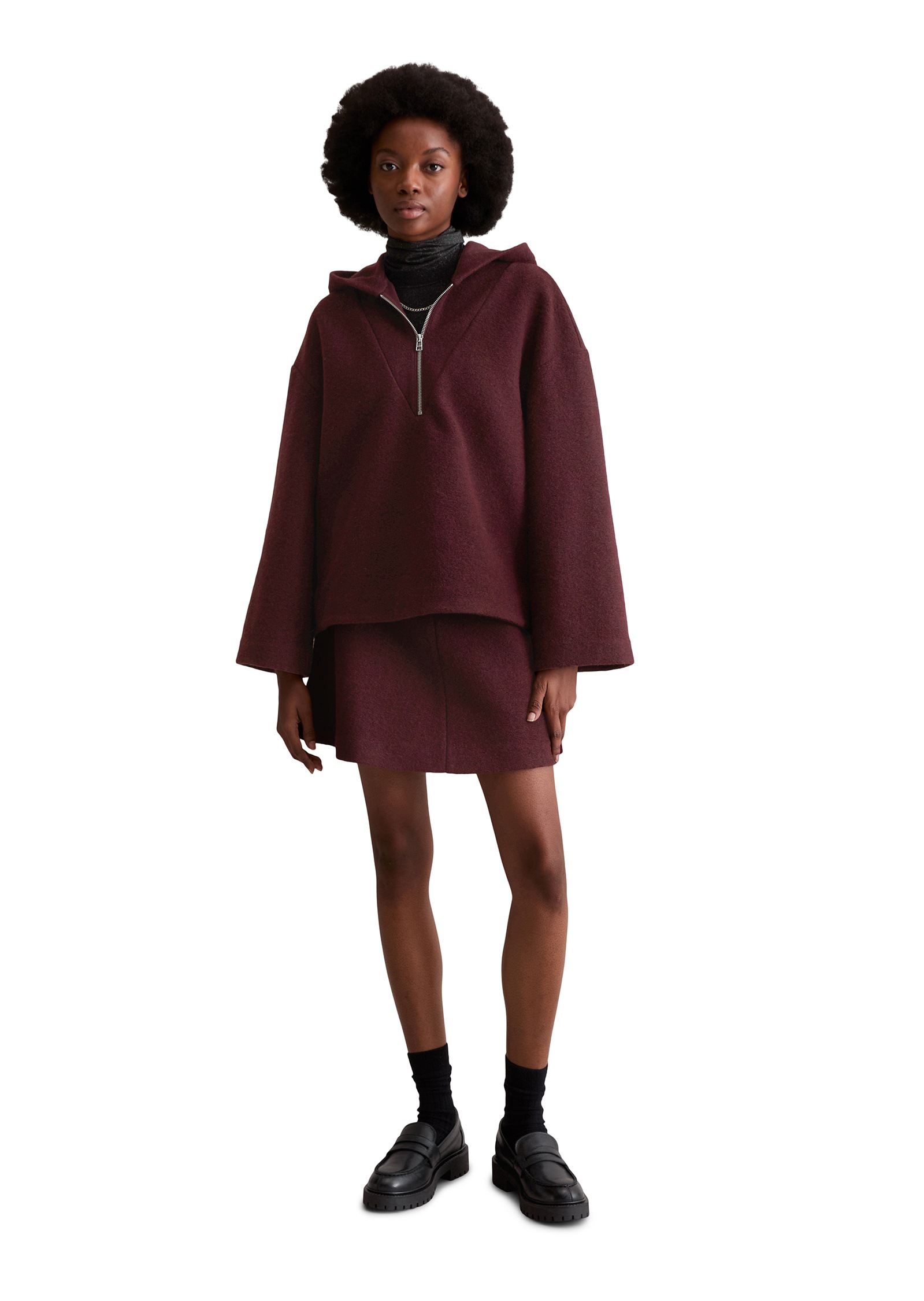 Marc O'Polo DENIM Wolljacke »aus Boiled Wool«