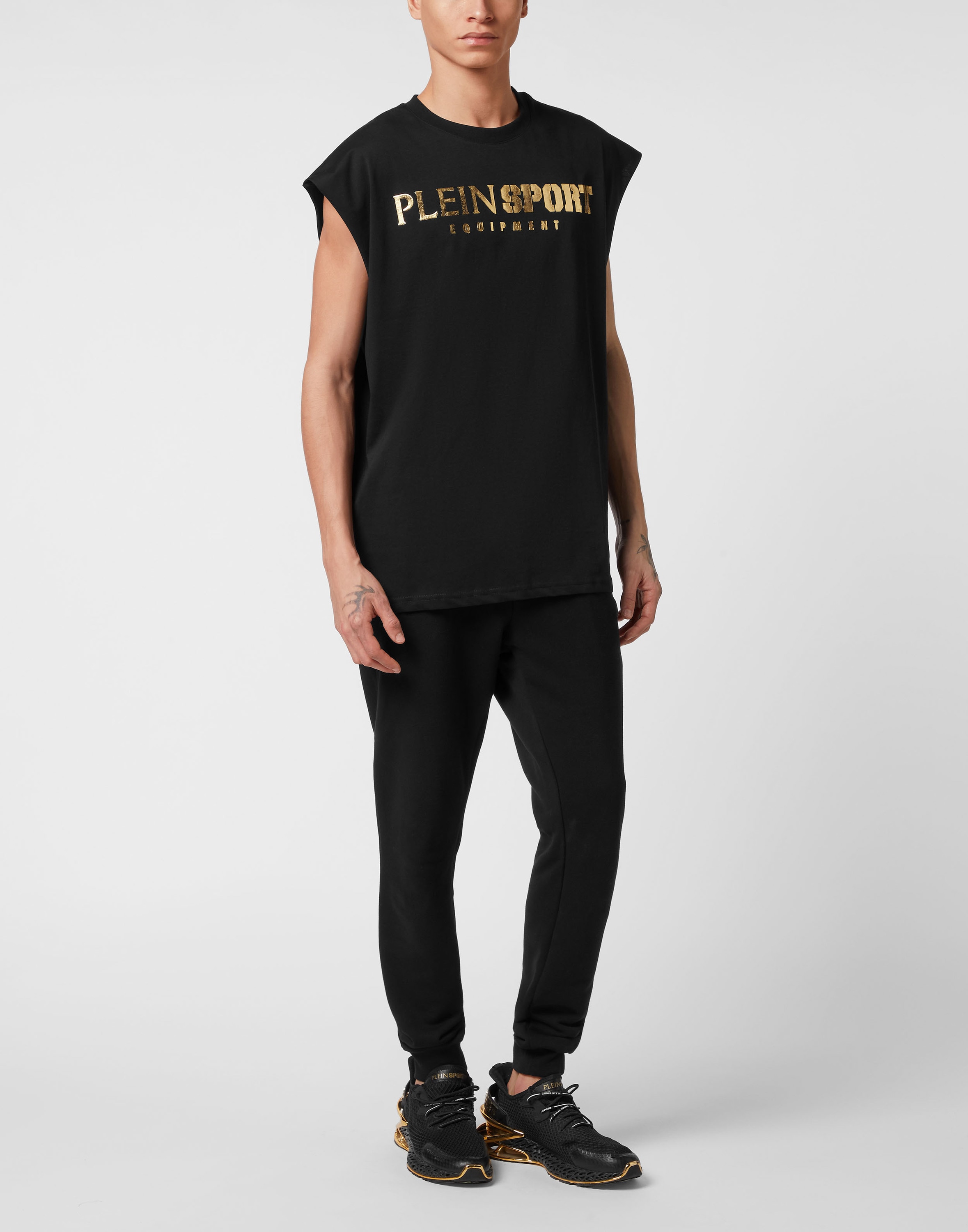 PLEIN SPORT T-Shirt »Tank top T-shirt Laminated«