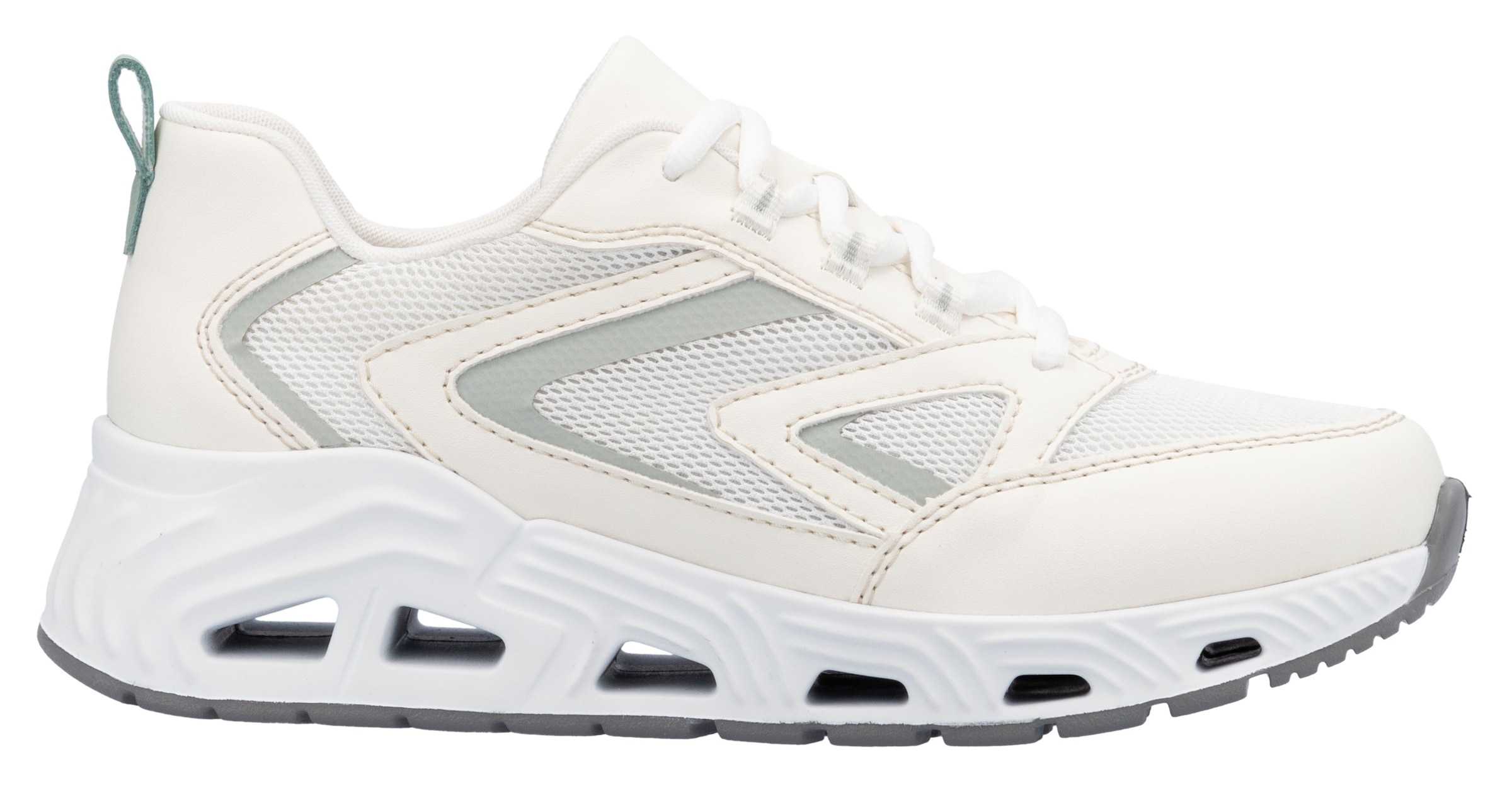 RIEKER Sport Keilsneaker, Halbschuh, Schnürschuh, Freizeitsneaker mit gepolstertem Schaftrand