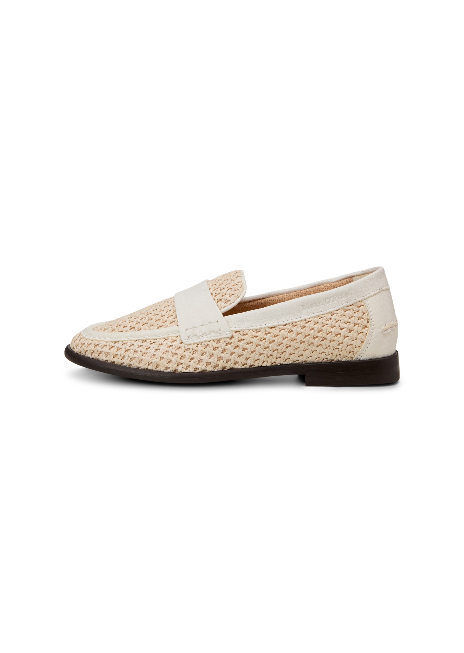 Marc O'Polo Loafer »aus luftigem Raffiabast mit Leder«