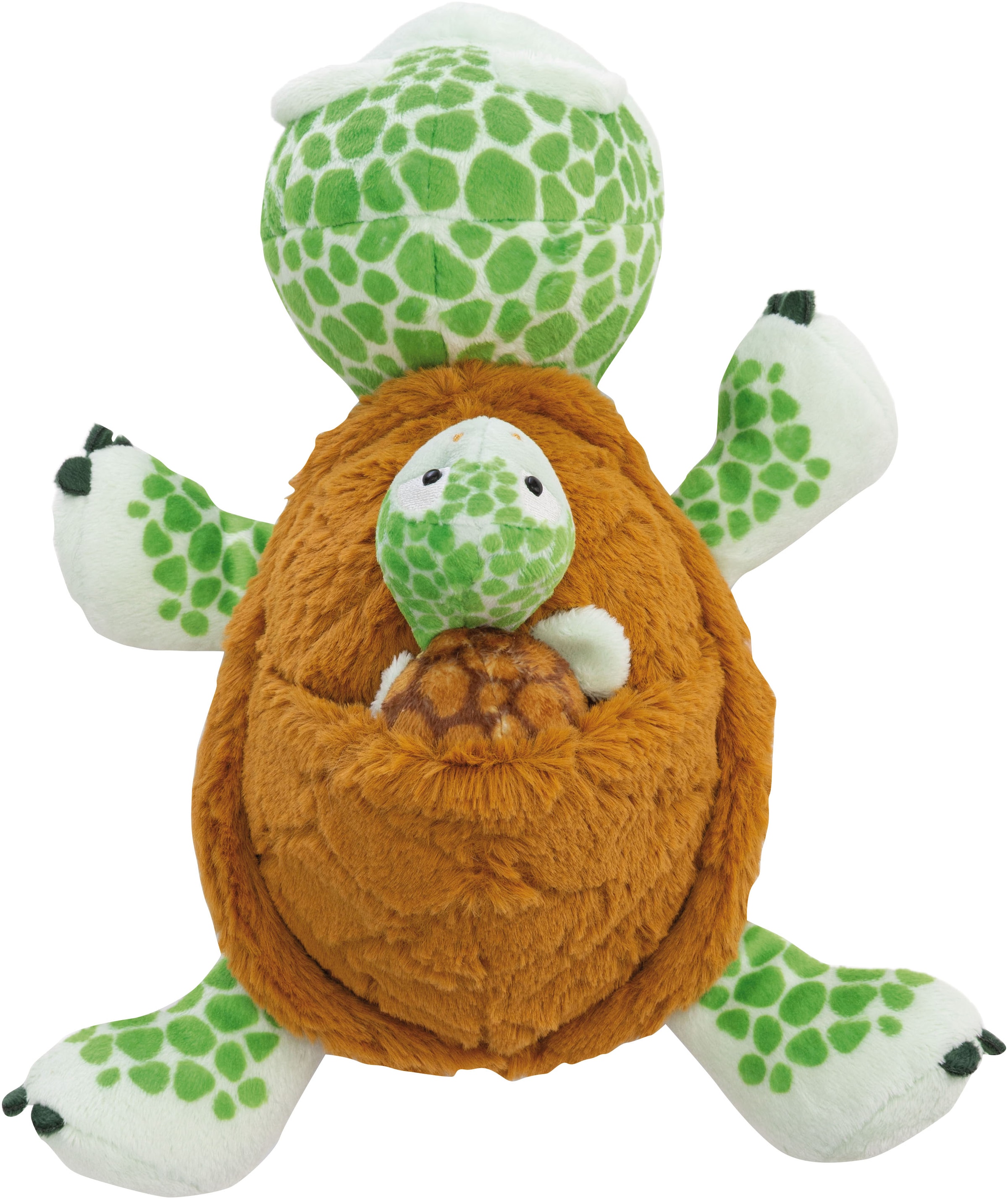 Nici Kuscheltier »Homies, Schildkröte mit Baby, 28cm liegend«