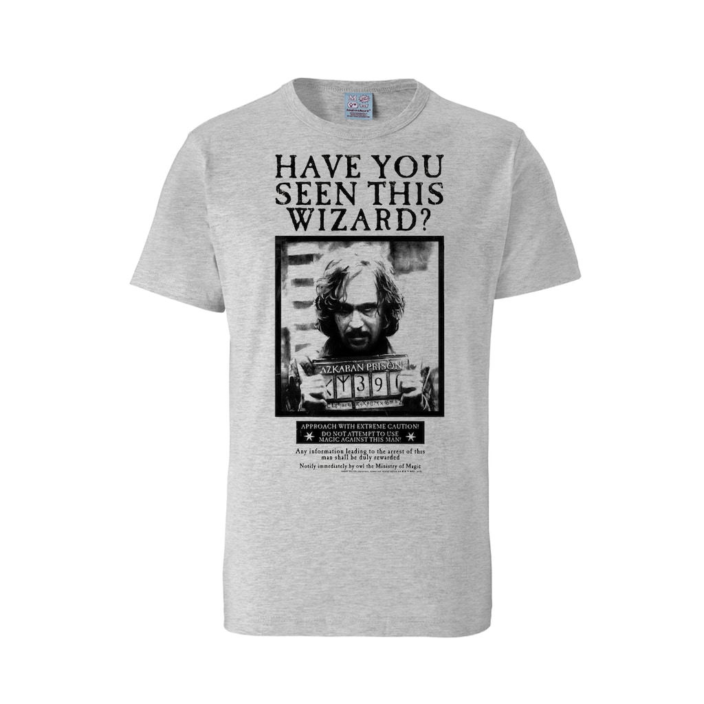 LOGOSHIRT T-Shirt »Harry Potter Sirius Black Wanted« mit Sirius Black-Print SV10627