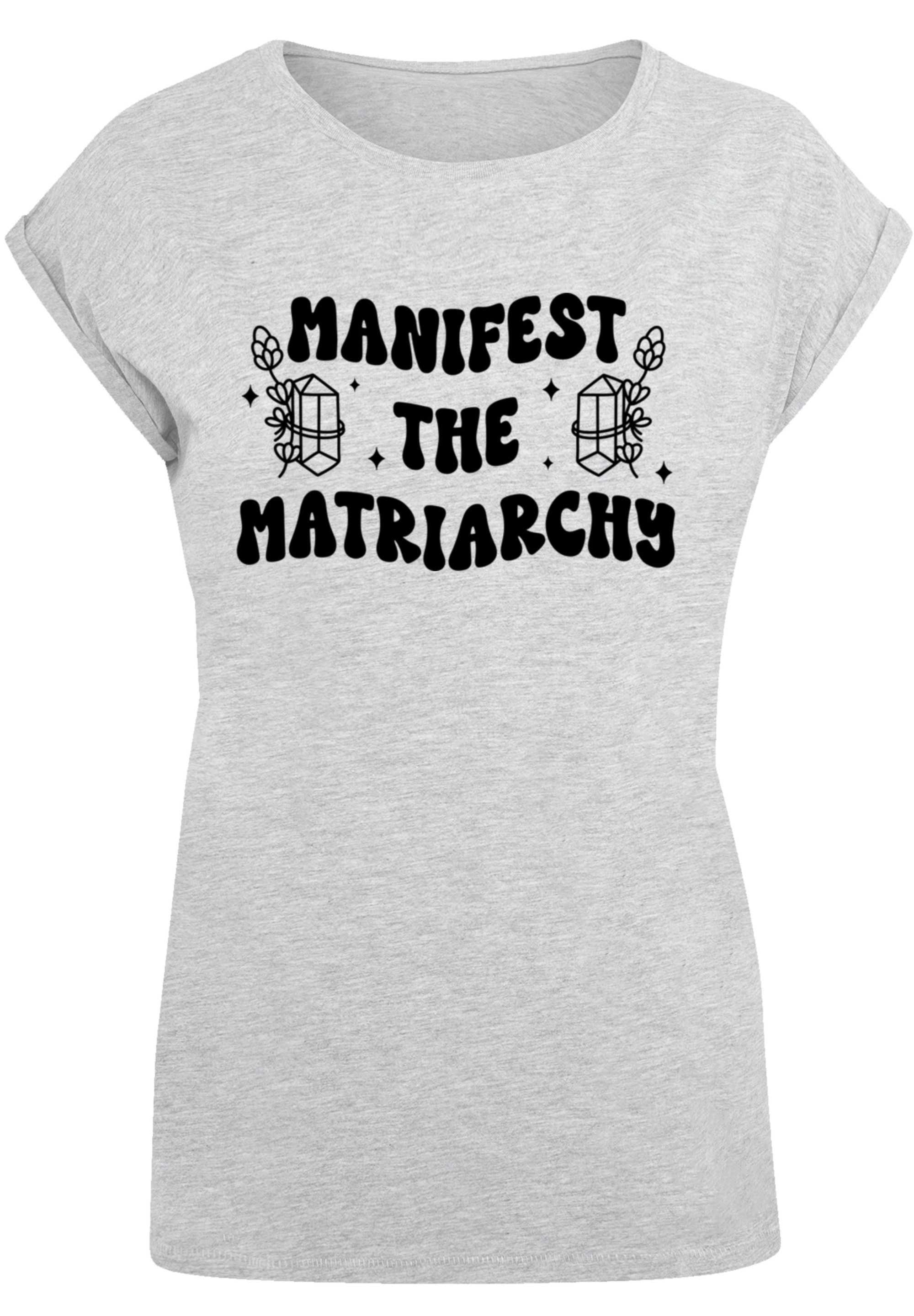 F4NT4STIC T-Shirt "Feministisch Manifest The Matriarchy Frauentag", Premium günstig online kaufen