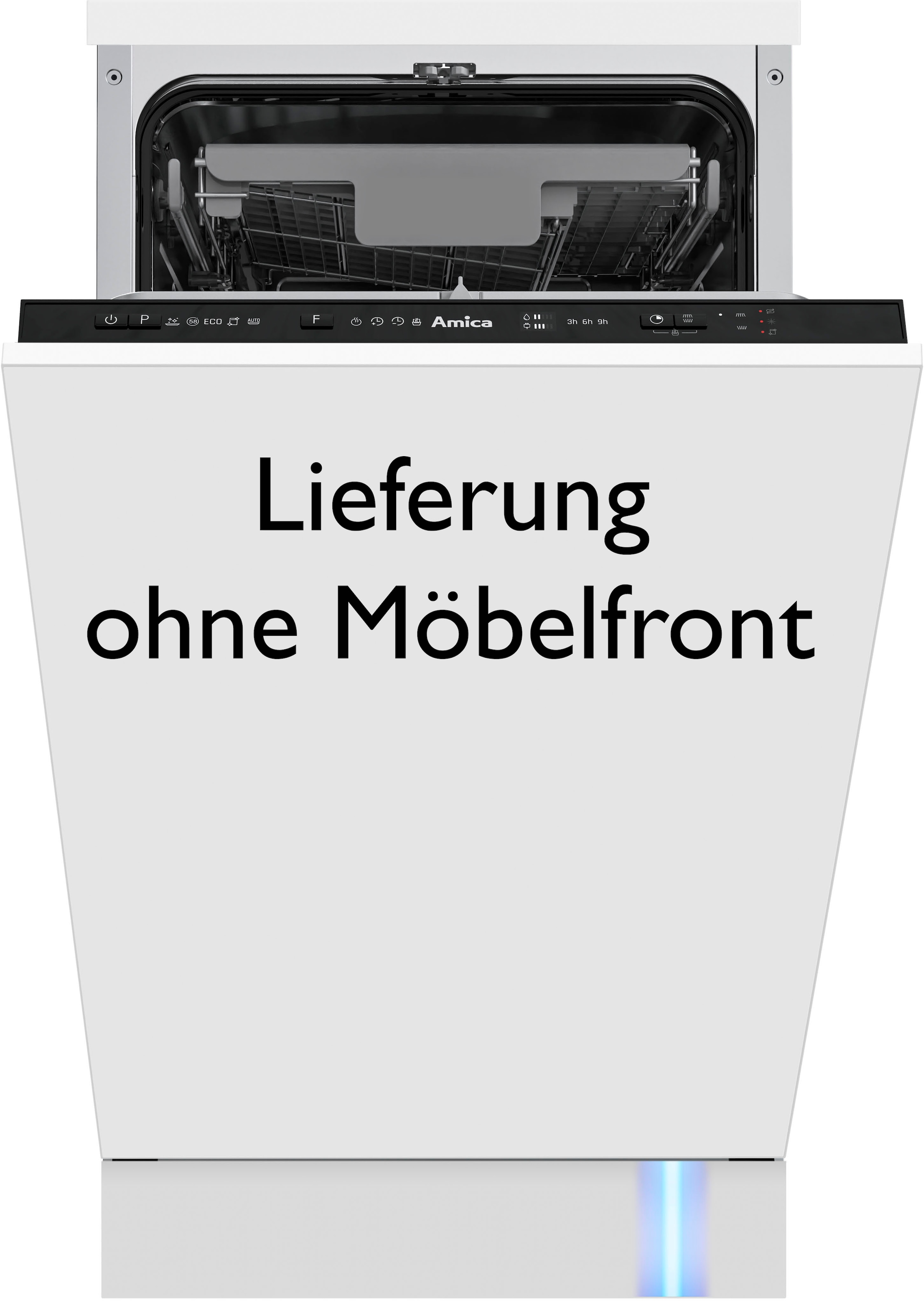 Amica vollintegrierbarer Geschirrspüler "EGSPV 584 900" 8 l 10 Maßgedecke B günstig online kaufen