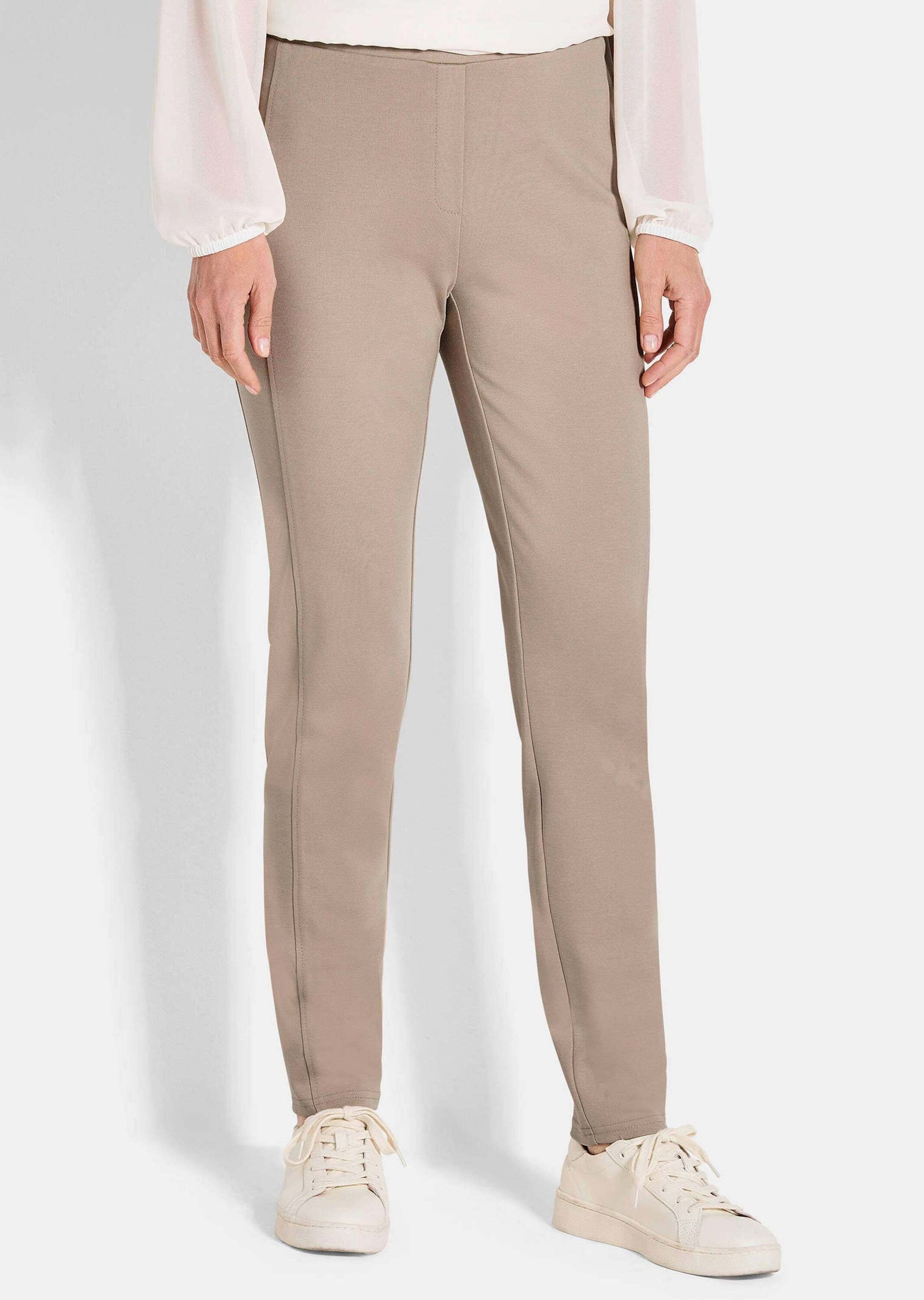 GOLDNER Schlupfhose »Extra schmale Jerseyhose BELLA mit Schlupfbund«