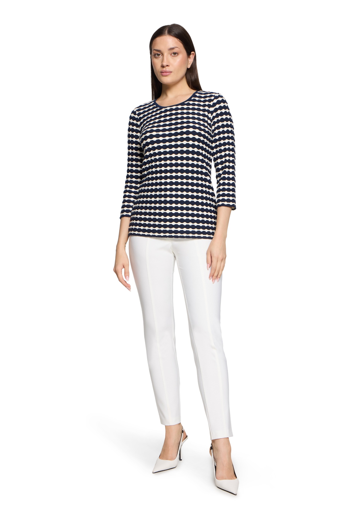 Betty Barclay 3/4-Arm-Shirt »Damen mit Rundhalsausschnitt« 1 Stk. Material