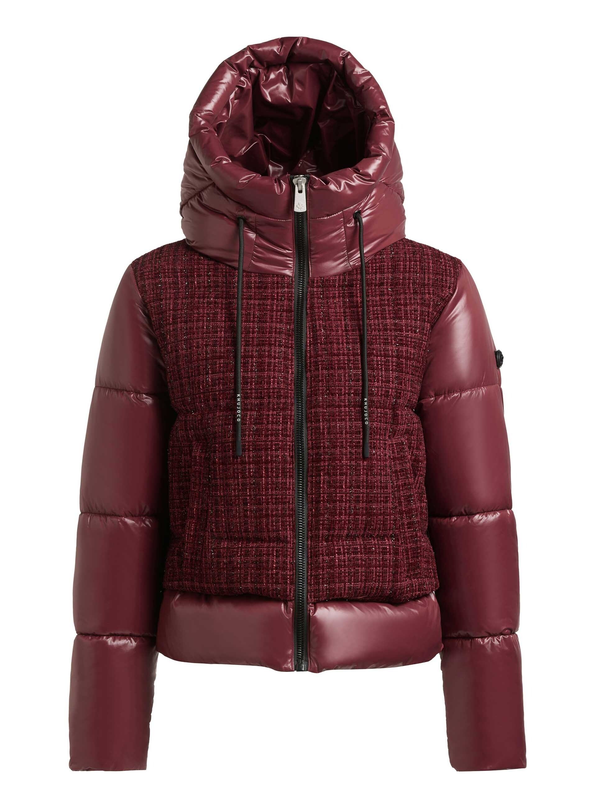 khujo Steppjacke »GRIEDA« mit Kapuze