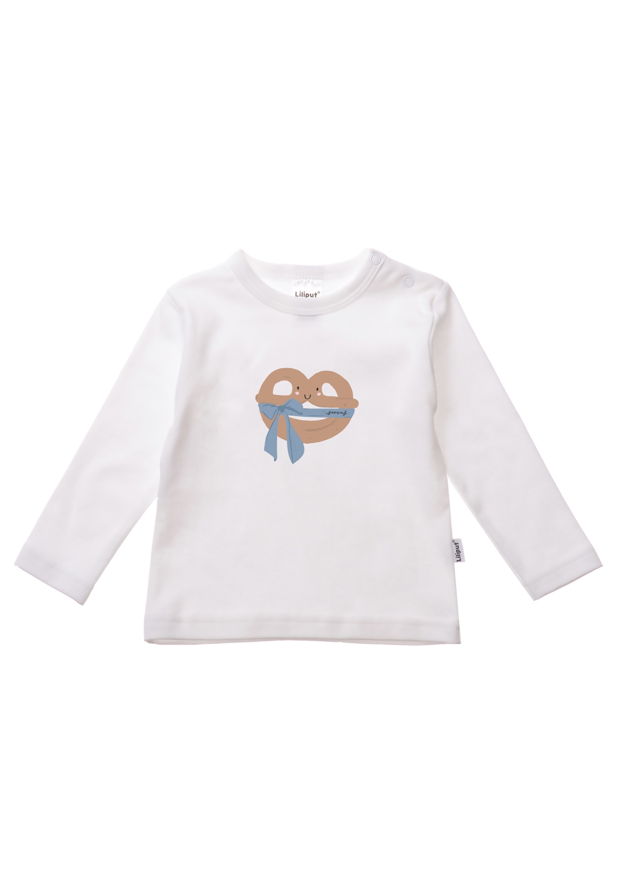 Thumbnail - Liliput Langarmshirt "Brezel" mit praktischen Druckknöpfen an der Schulter