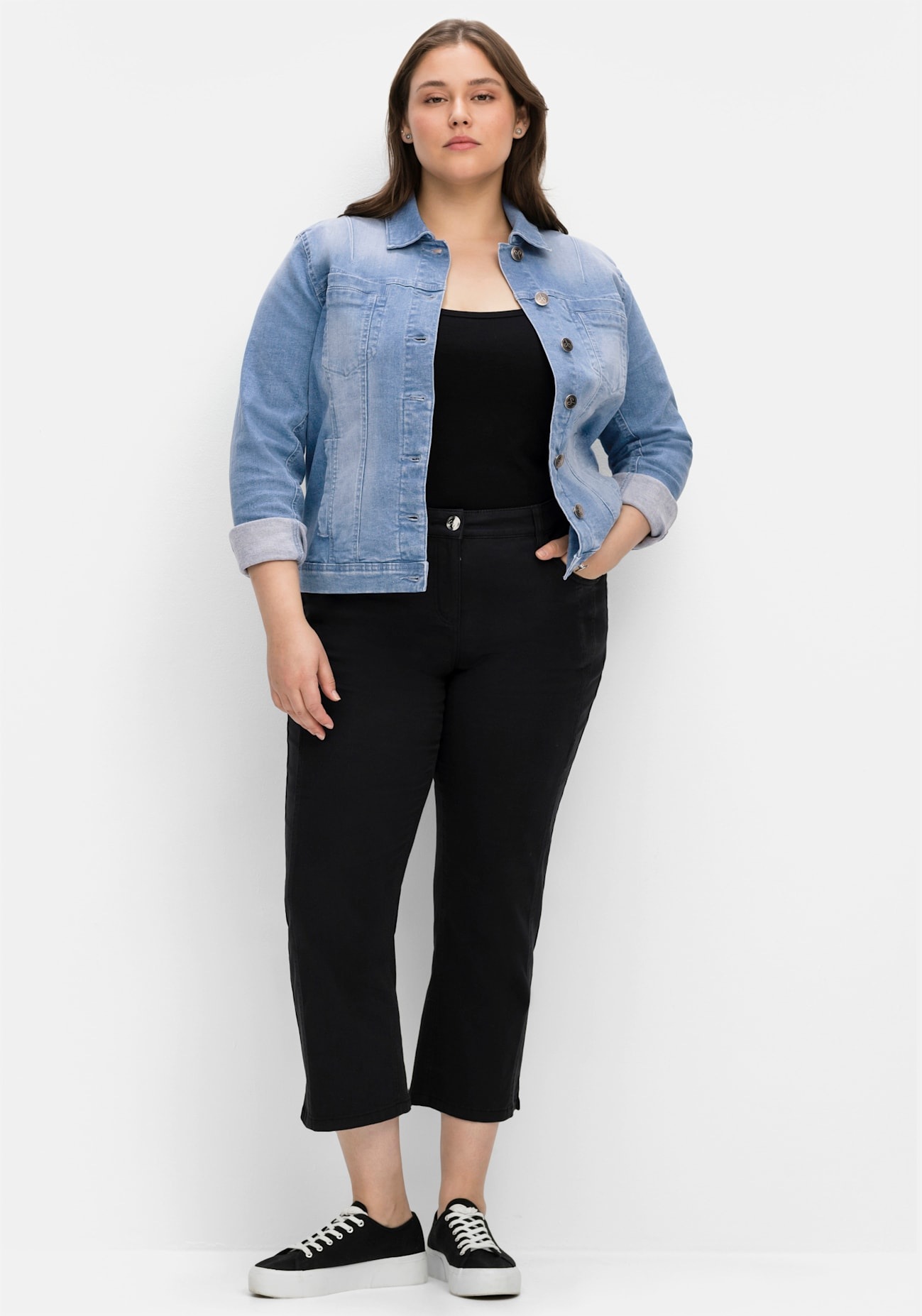 Sheego Jeansjacke günstig online kaufen