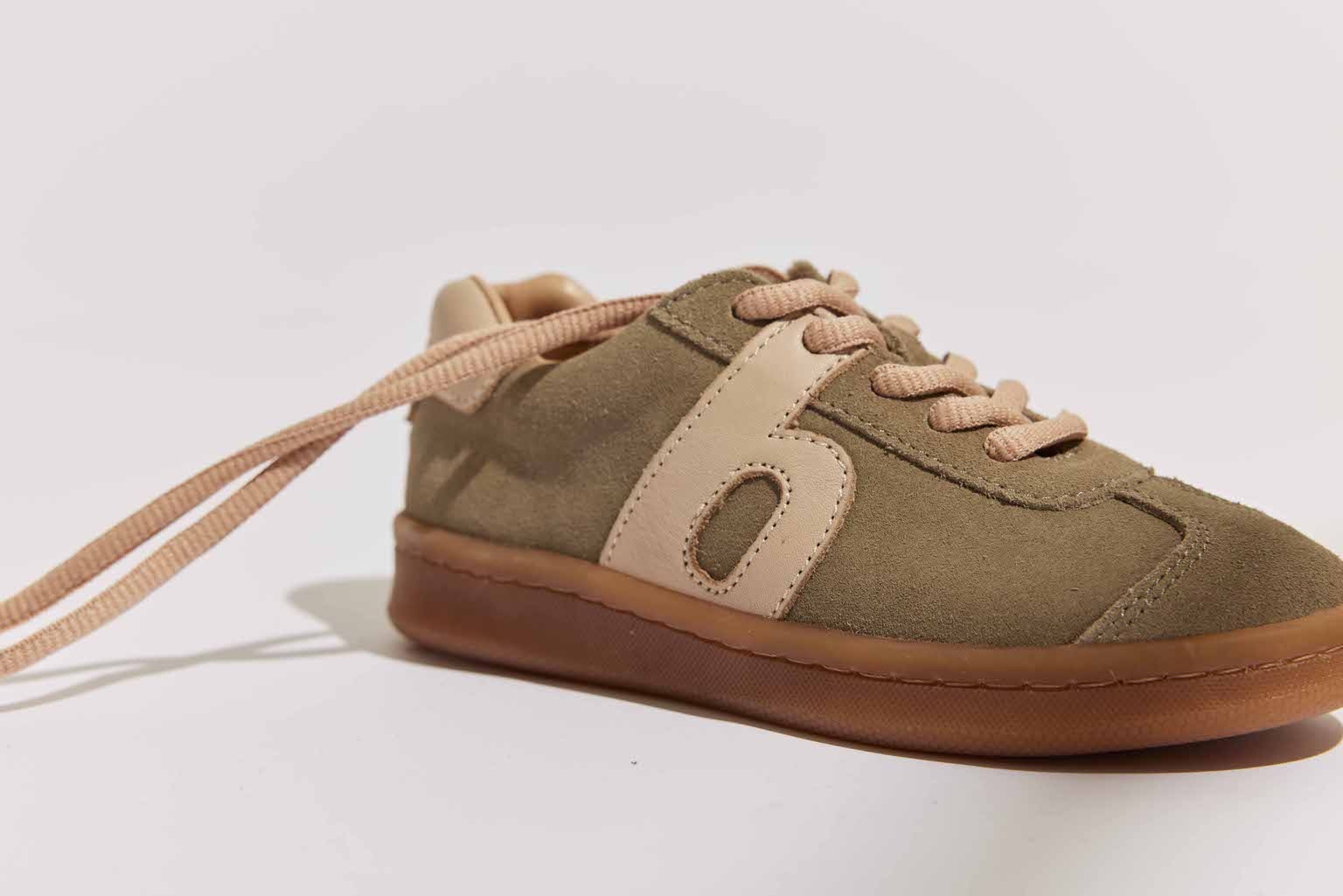 Bisgaard Sneaker »bay l Weite: normal«, Retro, Schnürer mit Lederfutter, Größenschablone zum Download