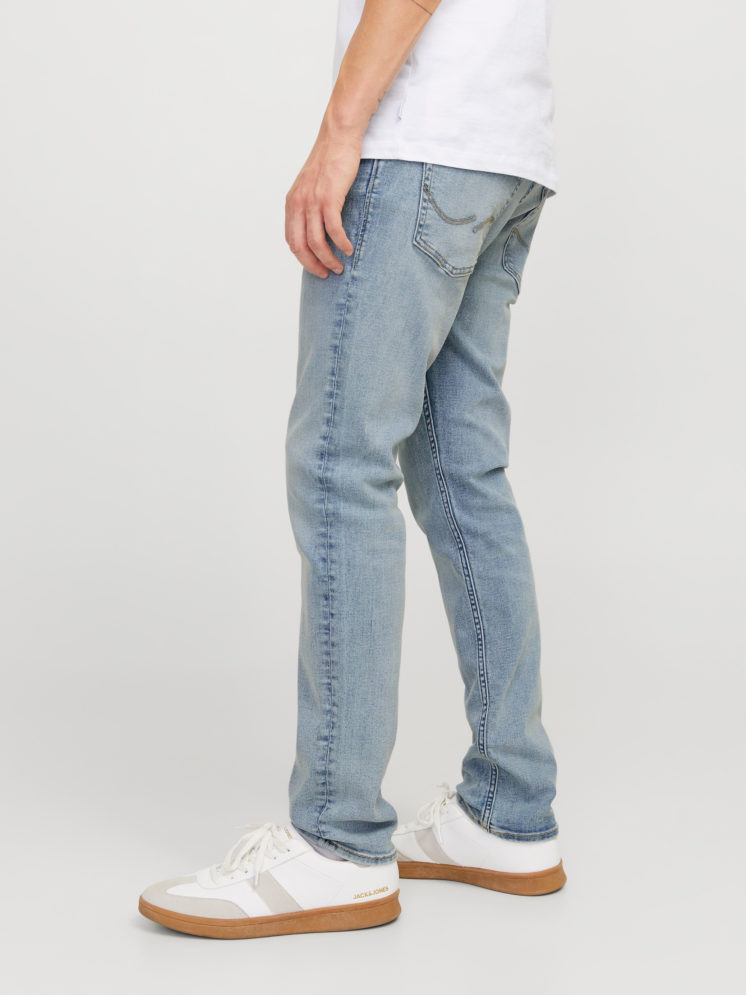 Jack & Jones Slim-fit-Jeans "JJIGLENN Slim-Fit mit Stretch und praktischer günstig online kaufen