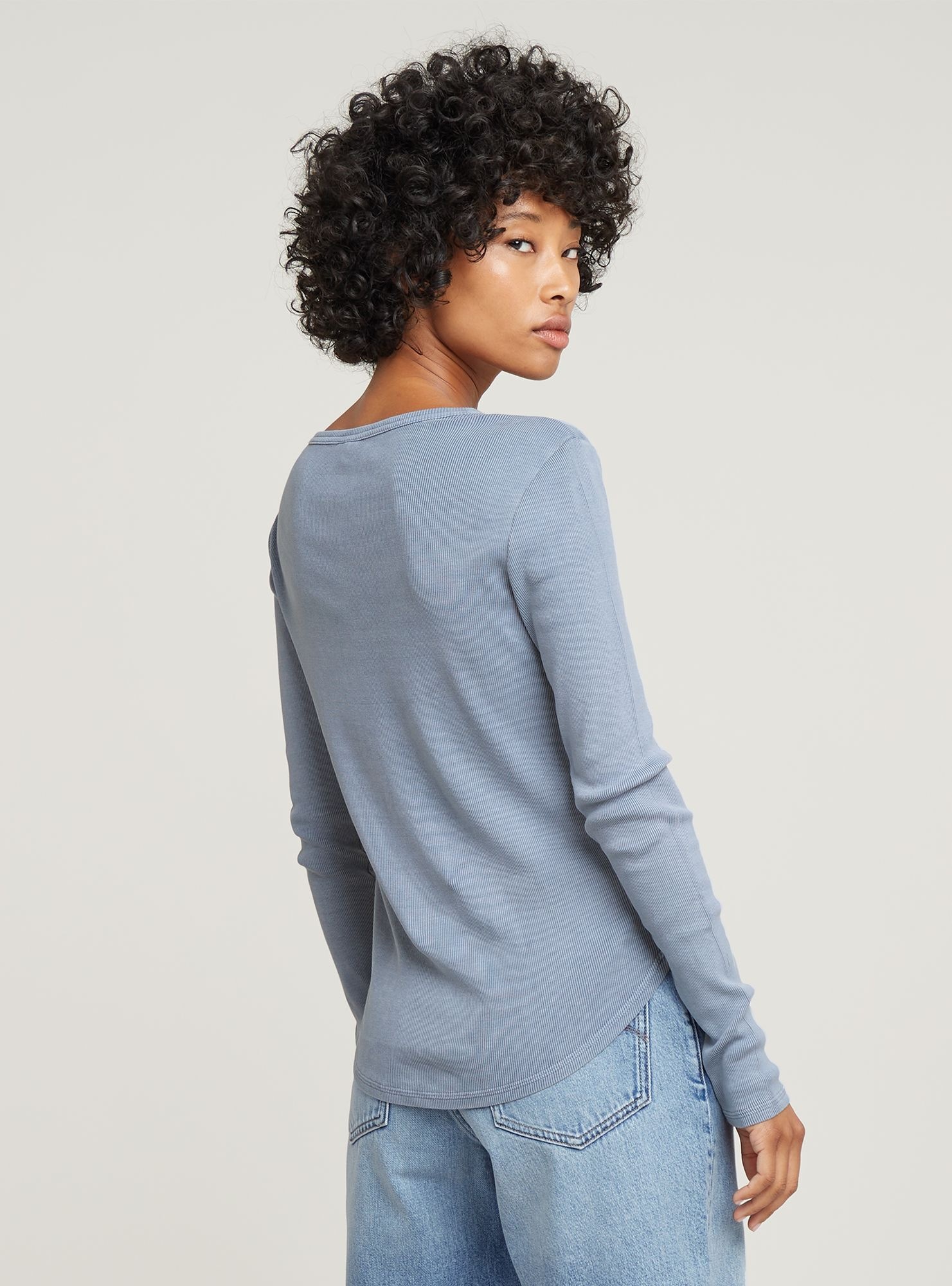 G-STAR T-Shirt »Deep V Slim Top«