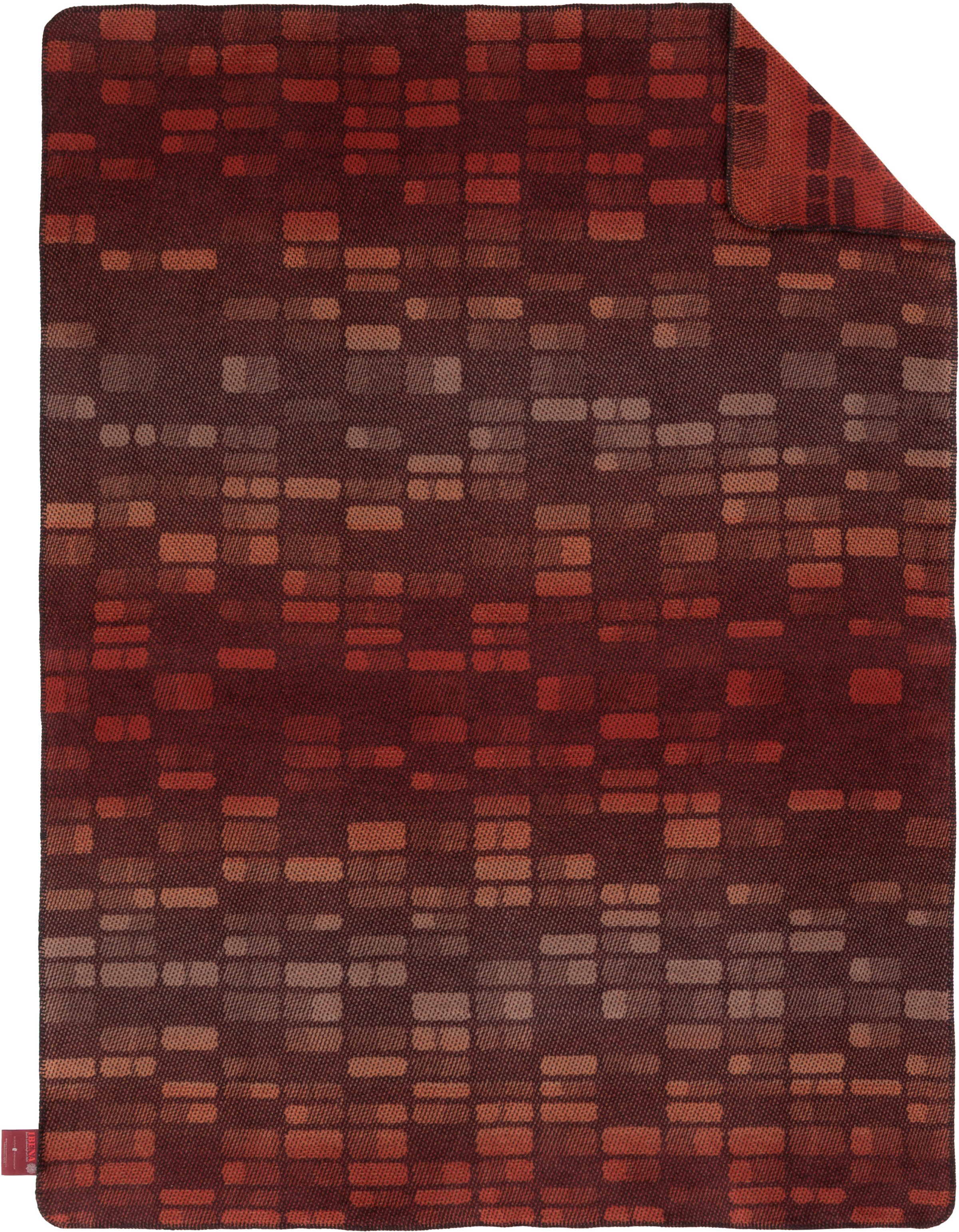 IBENA Wohndecke »Arica«, im Kachel-Design, Kuscheldecke
