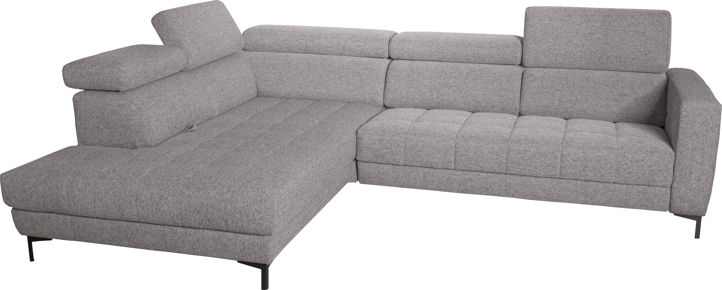 alina Ecksofa »Bahira«, Inkl. Rückenlehnen- und Sitztiefenverstellung, Breite 280 cm
