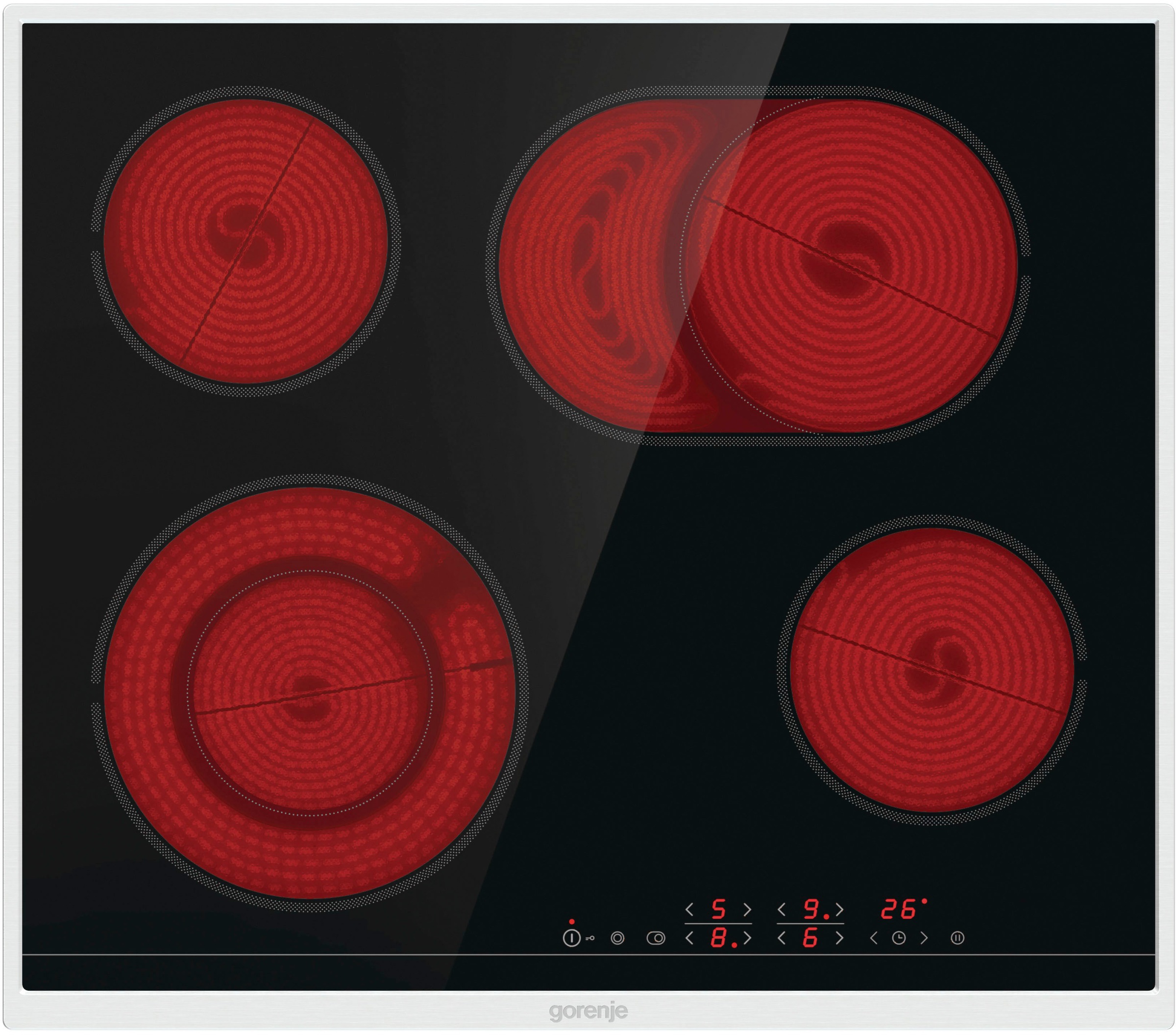 GORENJE Backofen-Set »BOSX6737E06BG«, mit 1-fach-Teleskopauszug, AirFry-Funktion