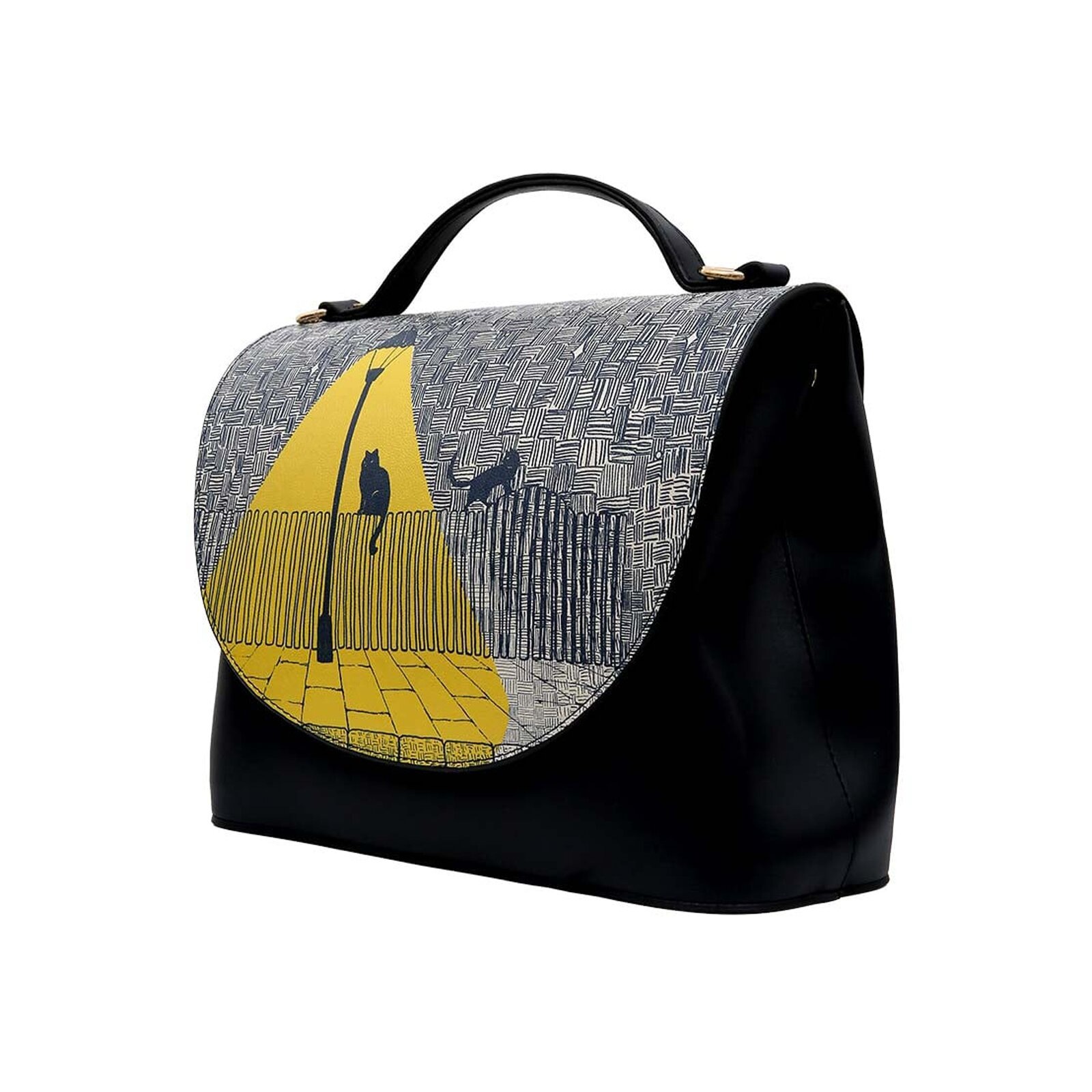 DOGO Henkeltasche "Handy Bag Florasancat Damen Handtaschen (Fashion) / Neut günstig online kaufen