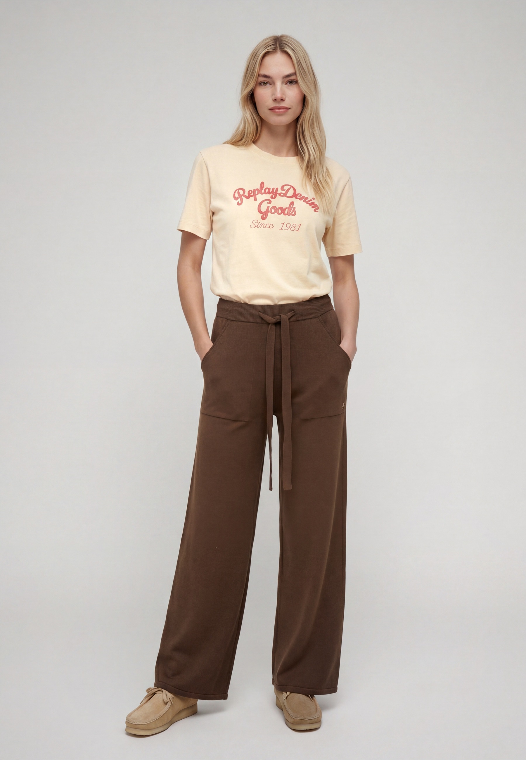 Replay Stoffhose »Replay Strickware FP«
