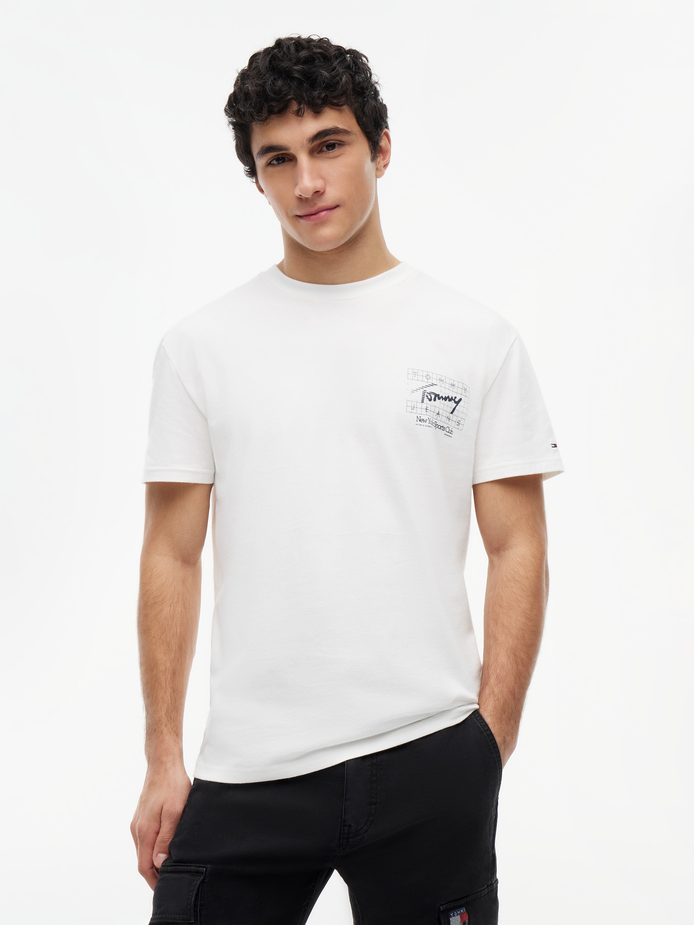 Tommy Jeans T-Shirt "TJM REGULAR SIGNATURE FLAG"