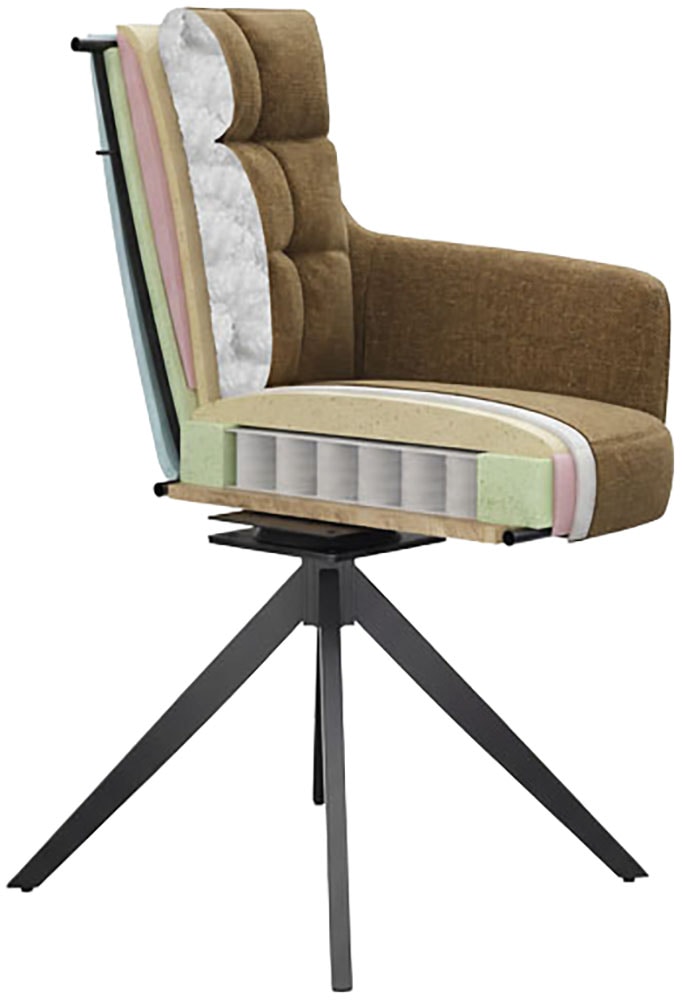 Home affaire Esszimmerstuhl "Sant Tropez" (Set) 2 Stk. günstig online kaufen