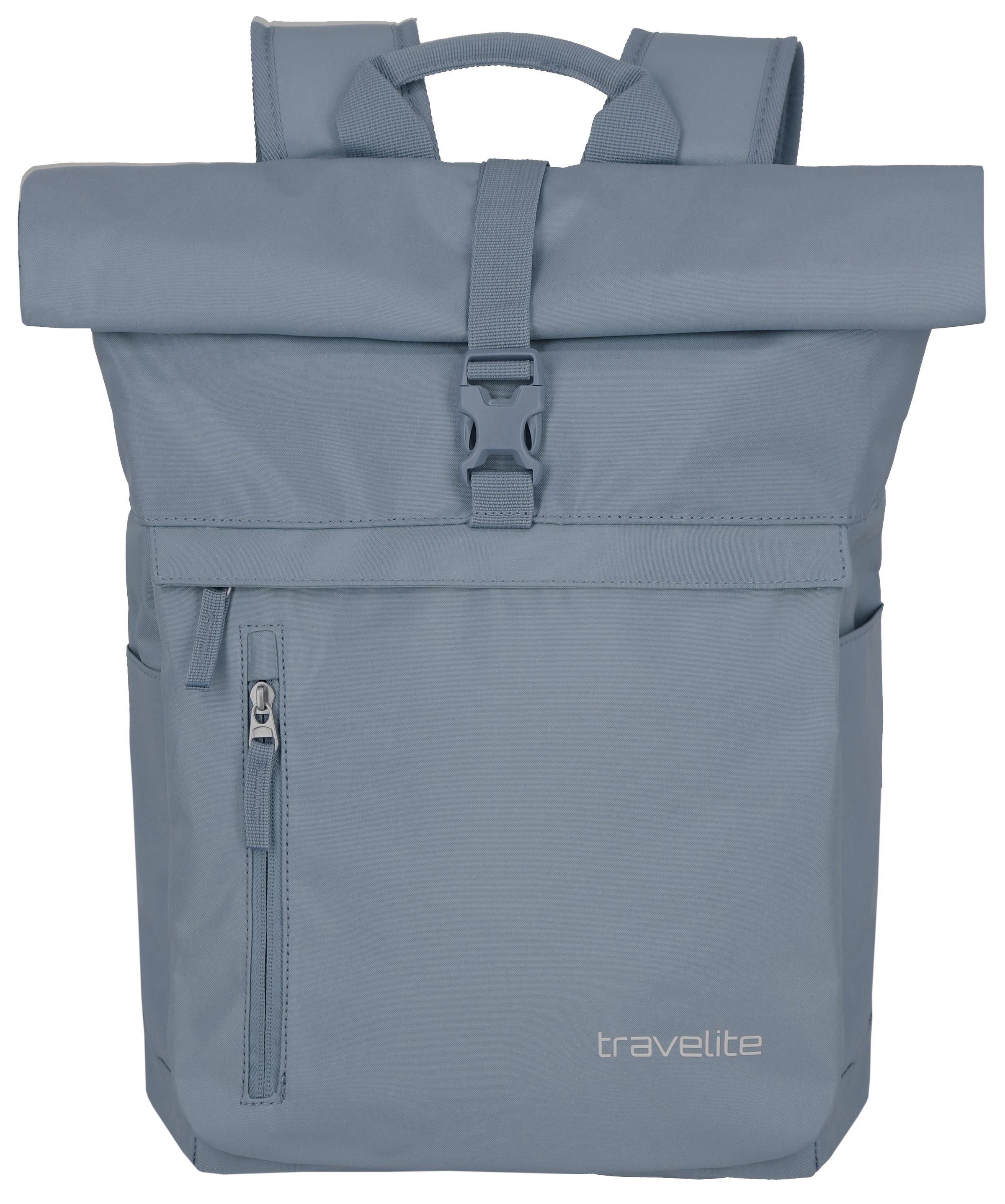 travelite Freizeitrucksack "BASICS Rollup Rucksack" mit variablem Rollup-Verschluss