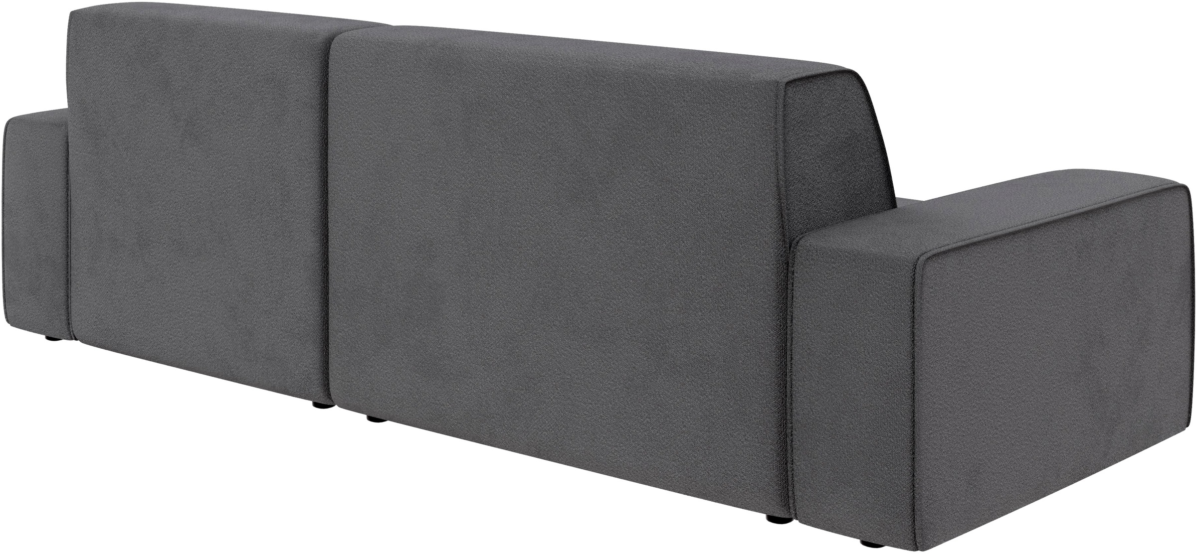 TRENDMANUFAKTUR Ecksofa »Graz, wahlweise mit Sitzvorschub und Bettkasten, L-Form, Breite 246 cm«, in Cord-, haustierfreundlichem LEO Struktur- oder LUMOS-3D-Bezug