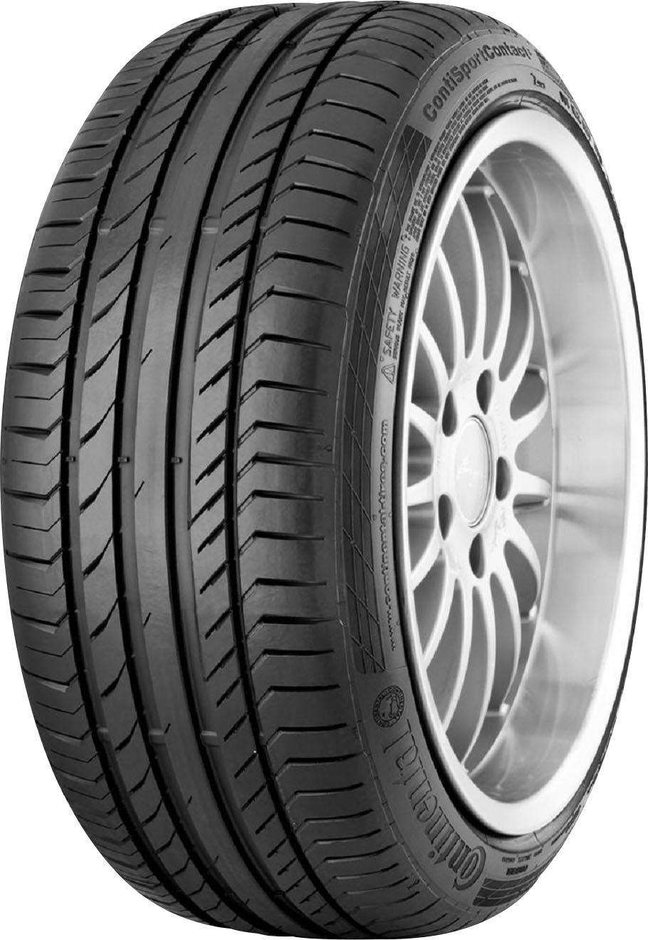 CONTINENTAL Sommerreifen "CONTINENTAL", 195/45 R17 81W SPORT NTACT 5