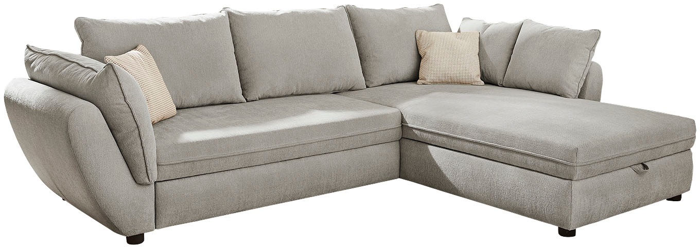 Jockenhöfer Gruppe Ecksofa "Jerez L-Form", mit Bett-und Relaxfunktion,Staur günstig online kaufen