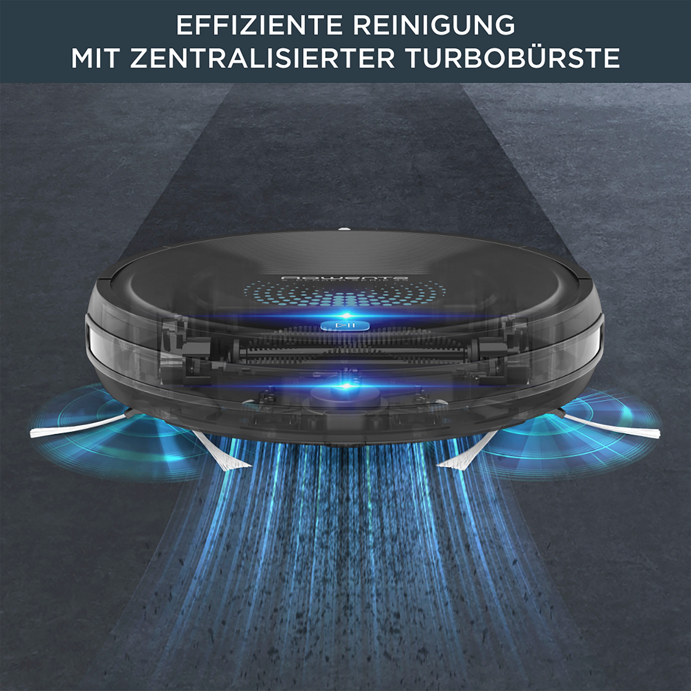 Rowenta Saugroboter »RR8275 X-Plorer Serie 45 Aqua«, zentrale Bürste, Saugen & Wischen, 150 Min. Laufzeit, 90m²