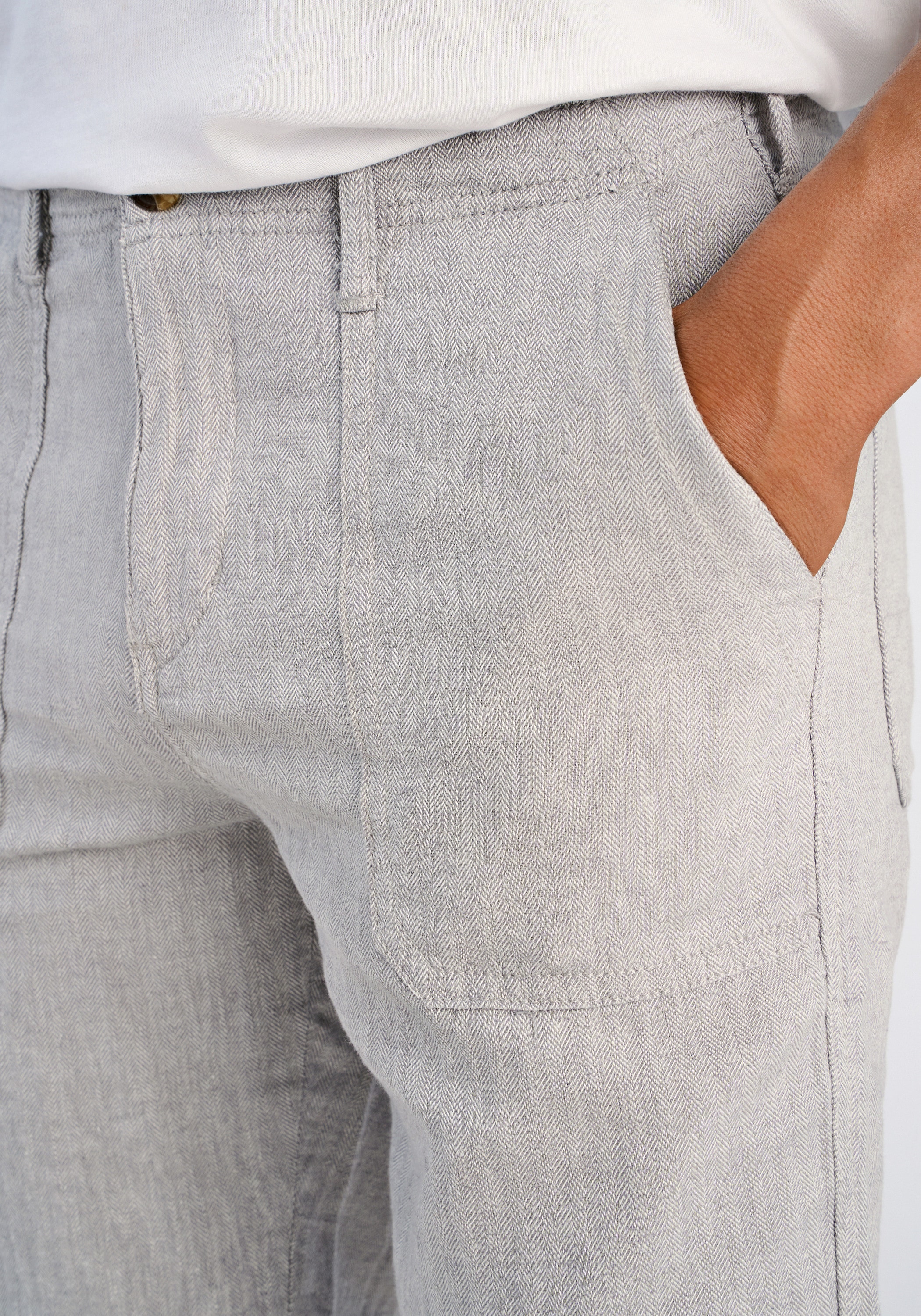 LINDBERGH Shorts »Lindbergh Leinenshorts«