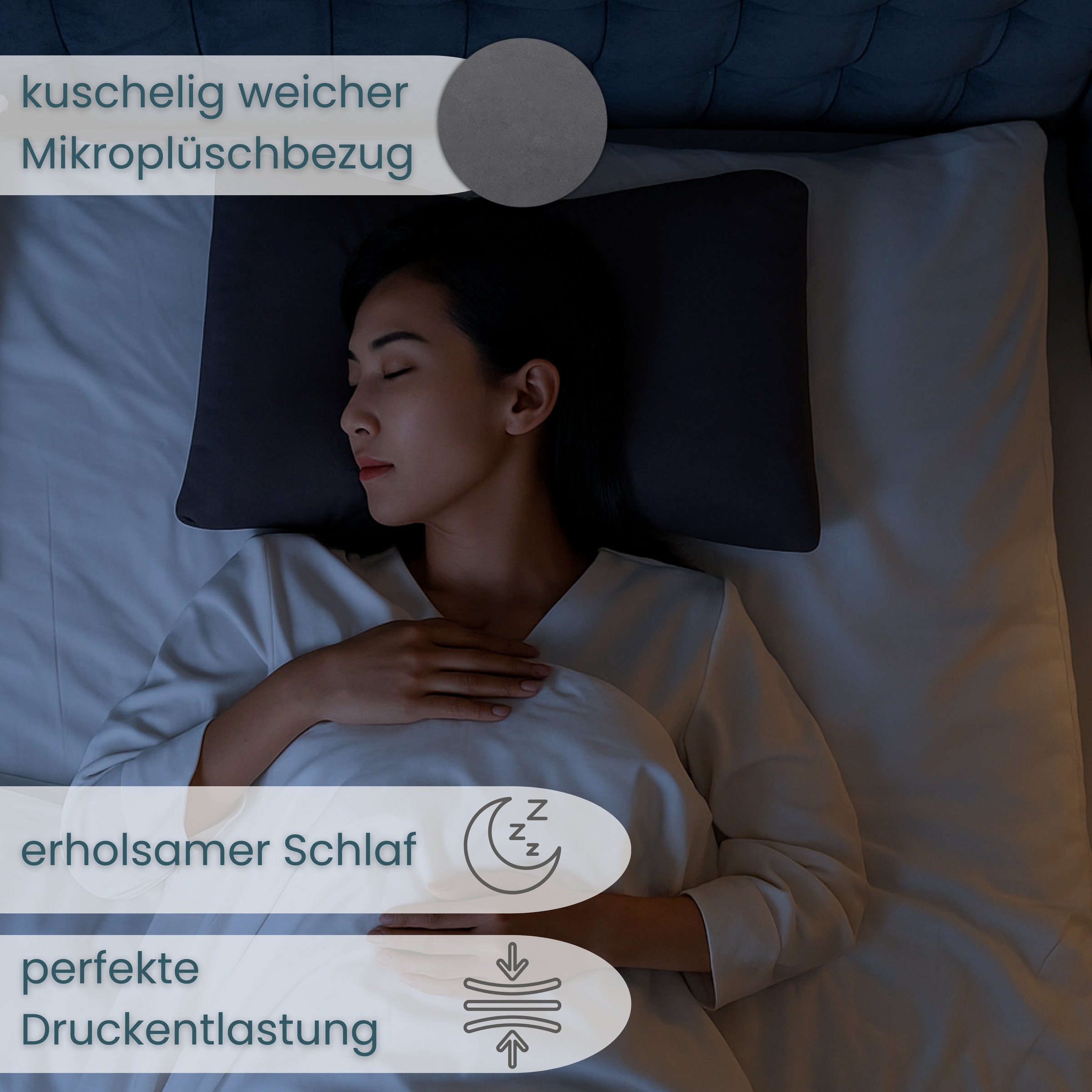 OTTO home Nackenstützkissen "Jenille, NEUHEIT Nackenstützkissen 40x60 cm" F günstig online kaufen