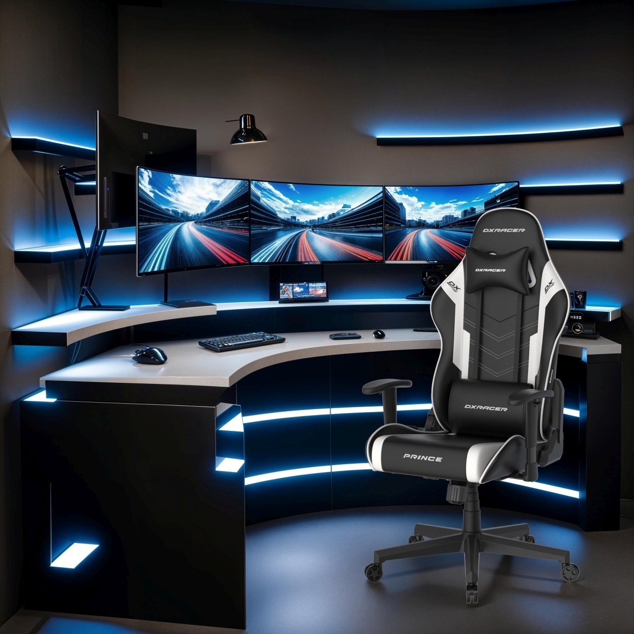 MCA furniture Gaming-Stuhl "DX Racer Prince Gamingchair", (Set), 1 St., Kun günstig online kaufen