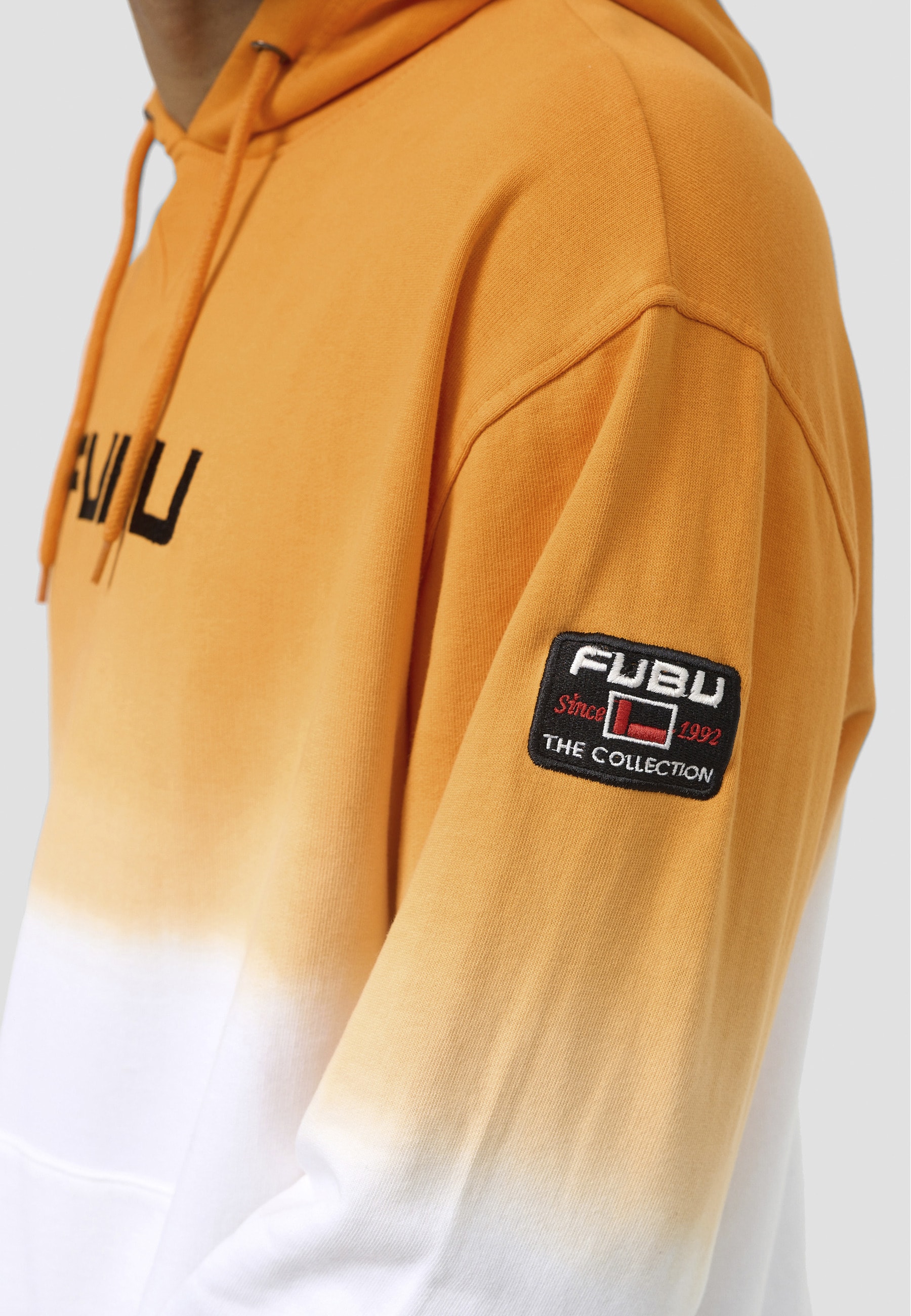 Fubu Kapuzensweatshirt »Fubu Herren FM213-003-1 Corporate Hooded Sweatshirt Gradient«, 1 Stk.

