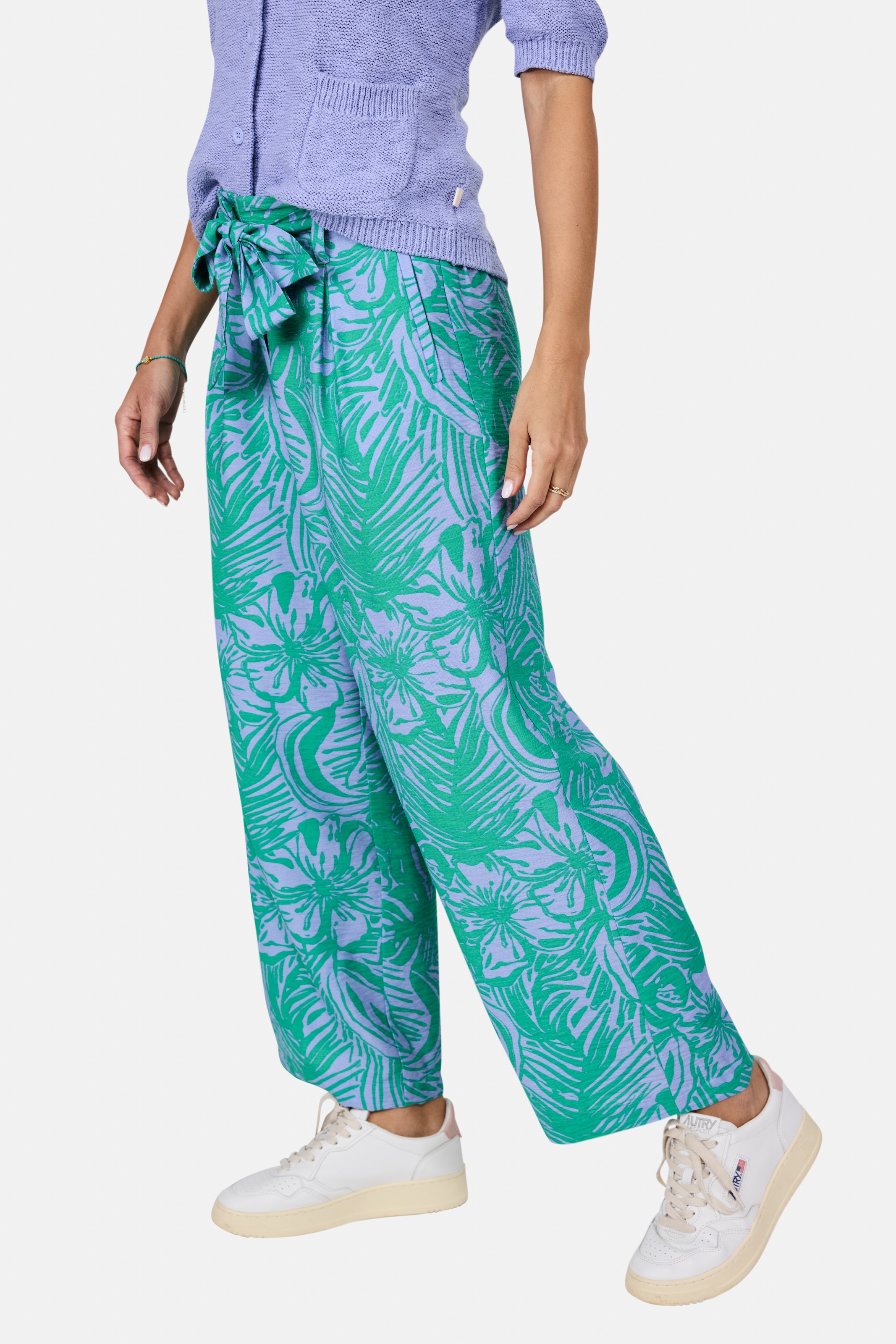 Lieblingsstück Stoffhose "LS-052", mit Tropicalprint günstig online kaufen