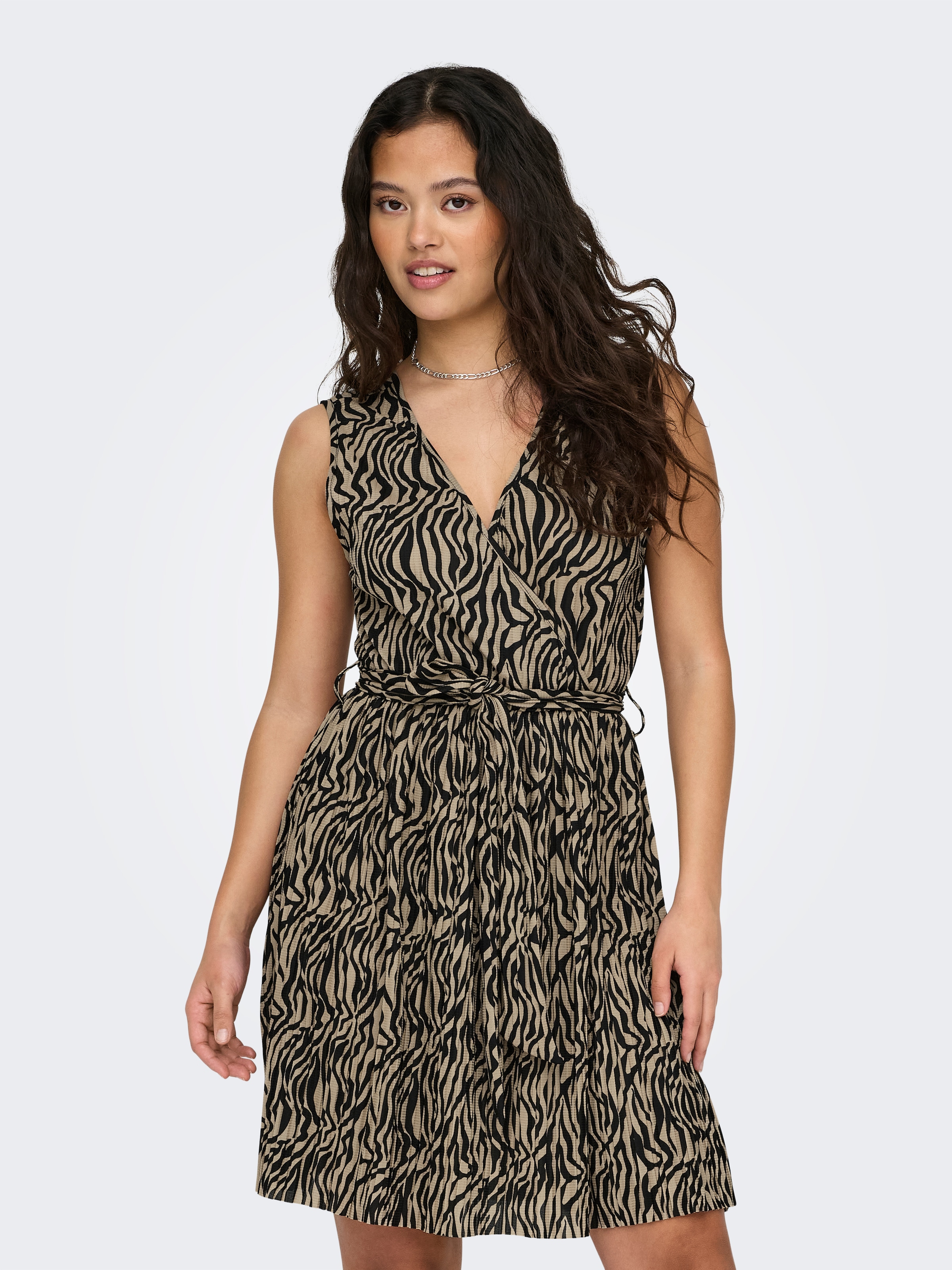 ONLY Minikleid "ONLSAFARI LIFE S/L DRESS JRS" Sommerkleid günstig online kaufen