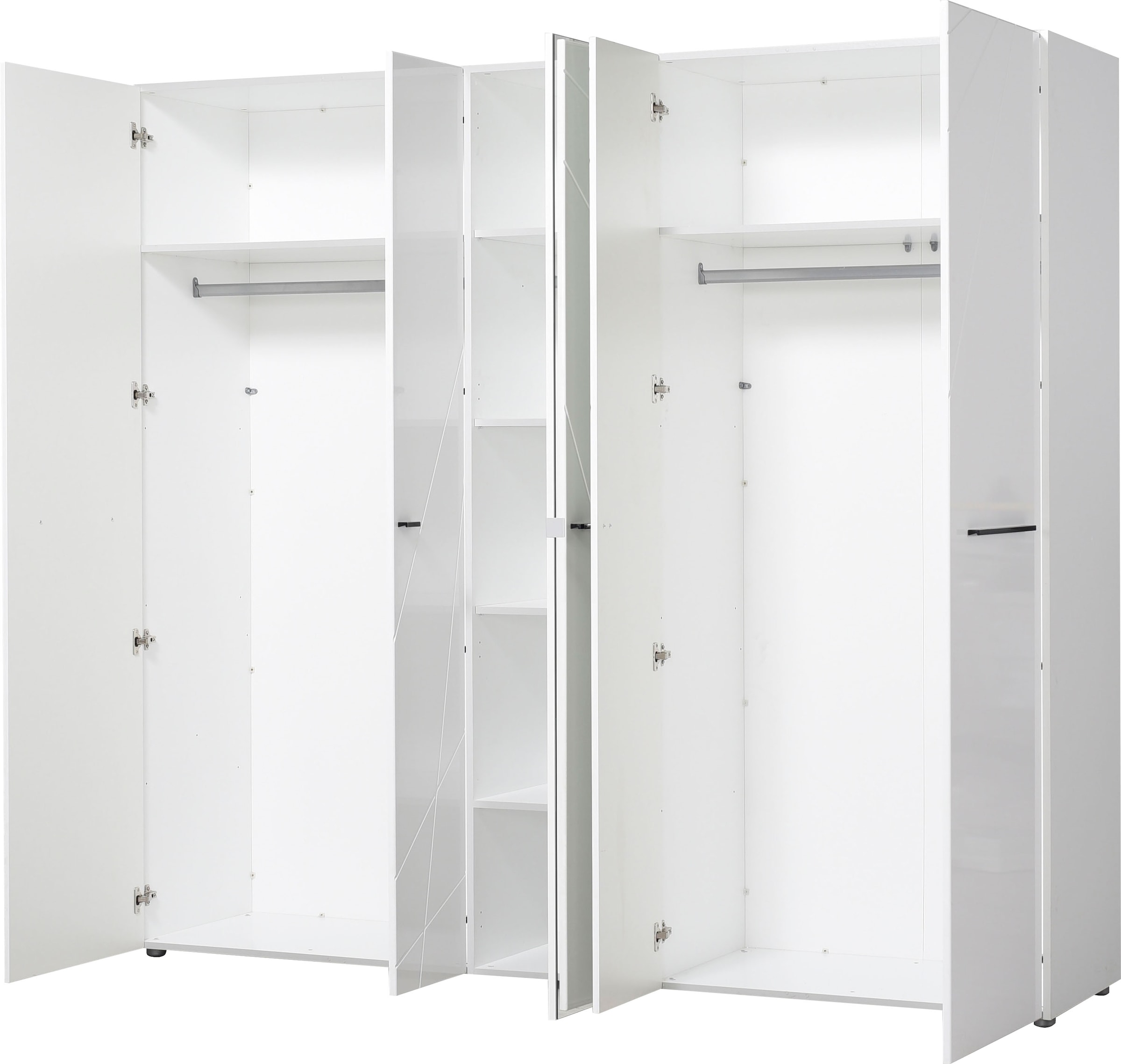 INOSIGN Kleiderschrank »Ksanti«, hochglänzende Front, mit Spiegel
