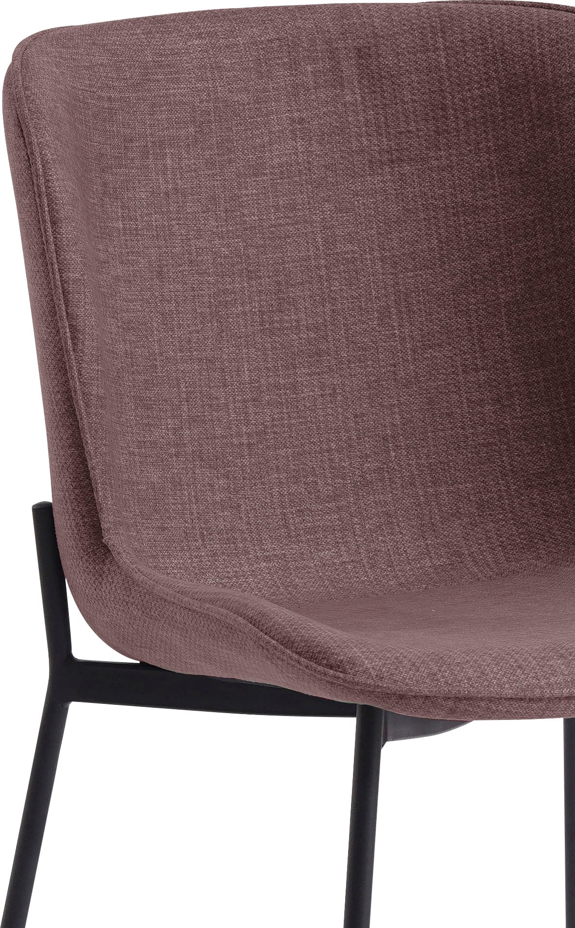 SalesFever Esszimmerstuhl, (Set), 2 St., Struktur (100% Polyester)