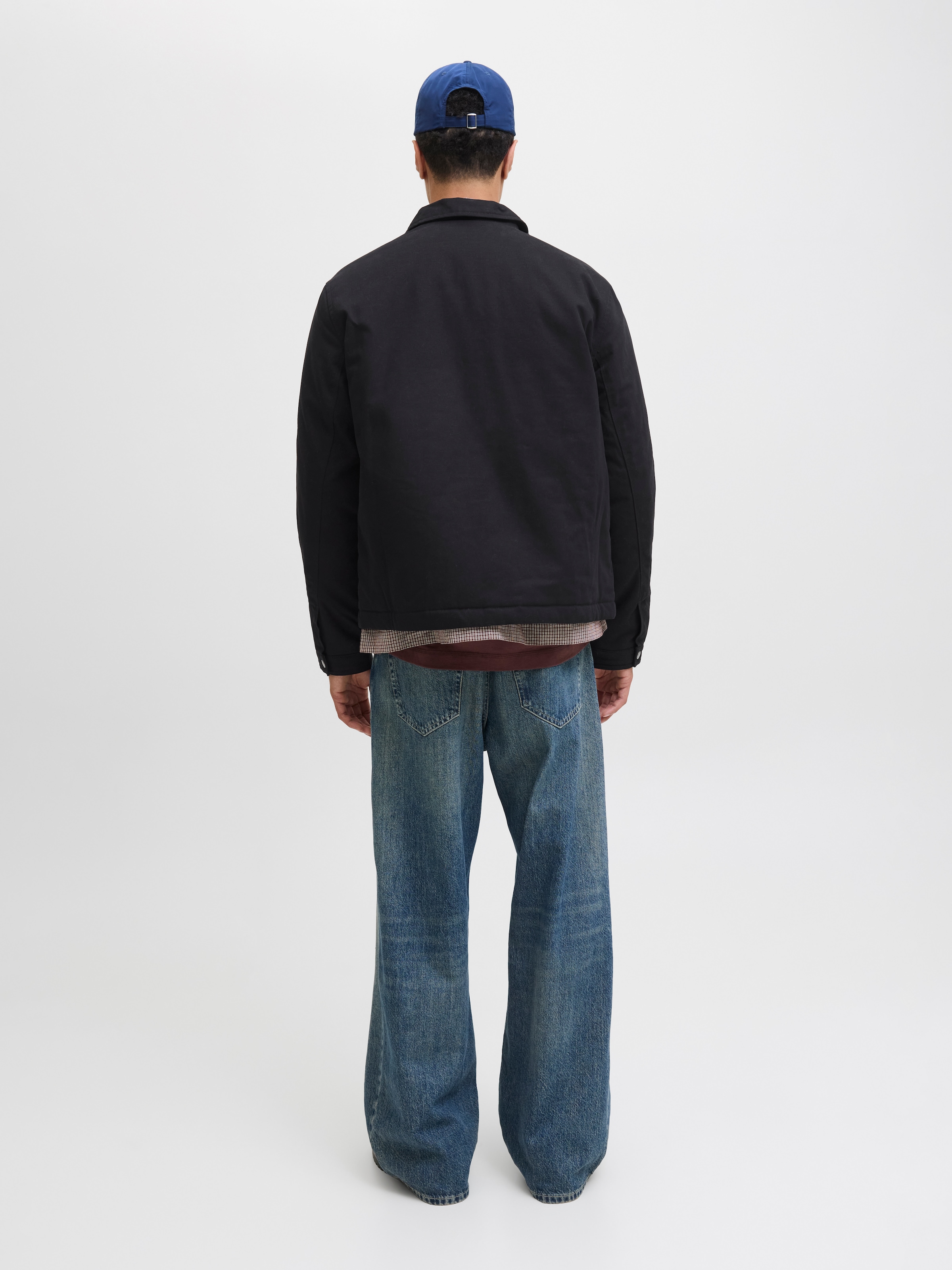 Jack & Jones Outdoorjacke »JJEDOVER WORKER JACKET NOOS«, ohne Kapuze