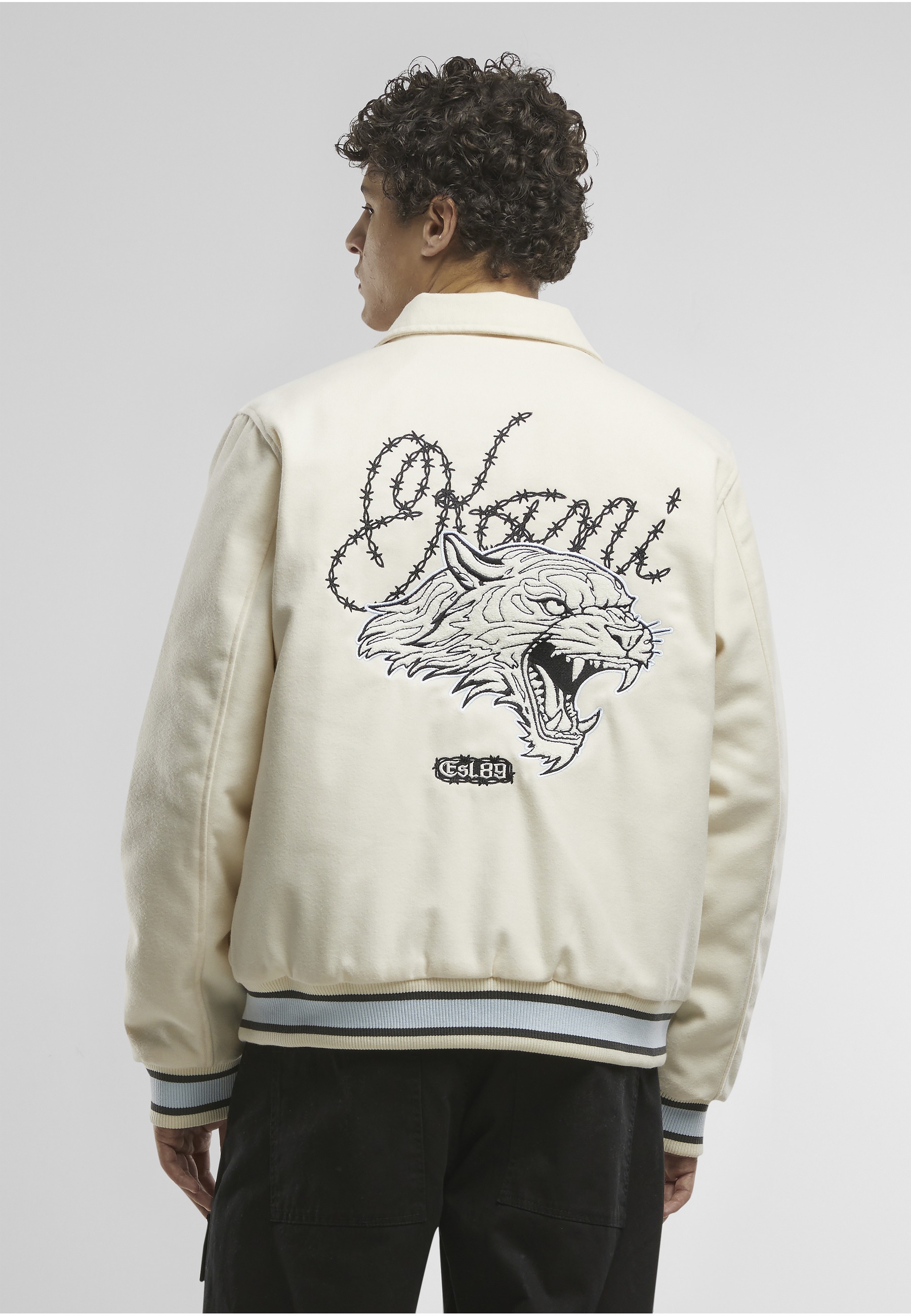 Karl Kani Collegejacke »Karl Kani Kani Snow Tiger College Jacket« 1 Stk. tlg. ohne Kapuze