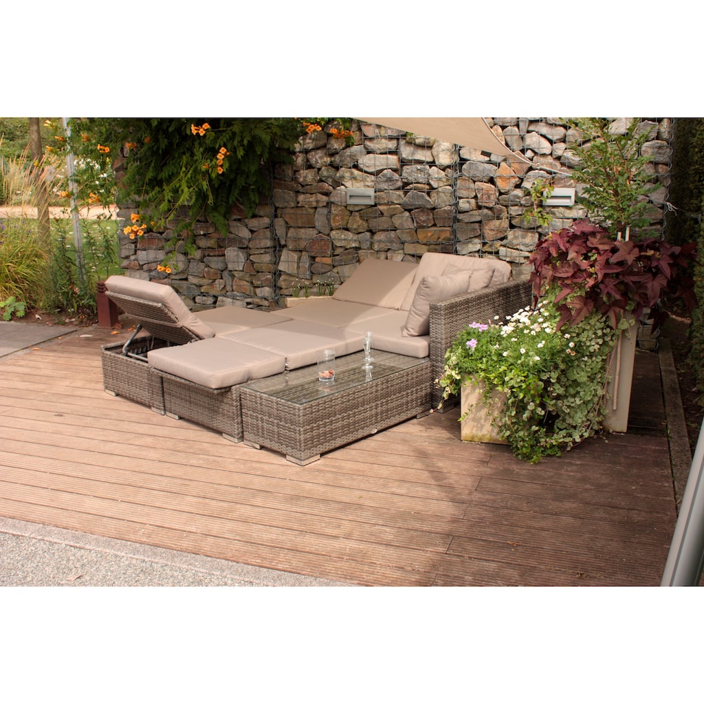 Garden Pleasure Gartenlounge-Set »Alcudia«, (Set)