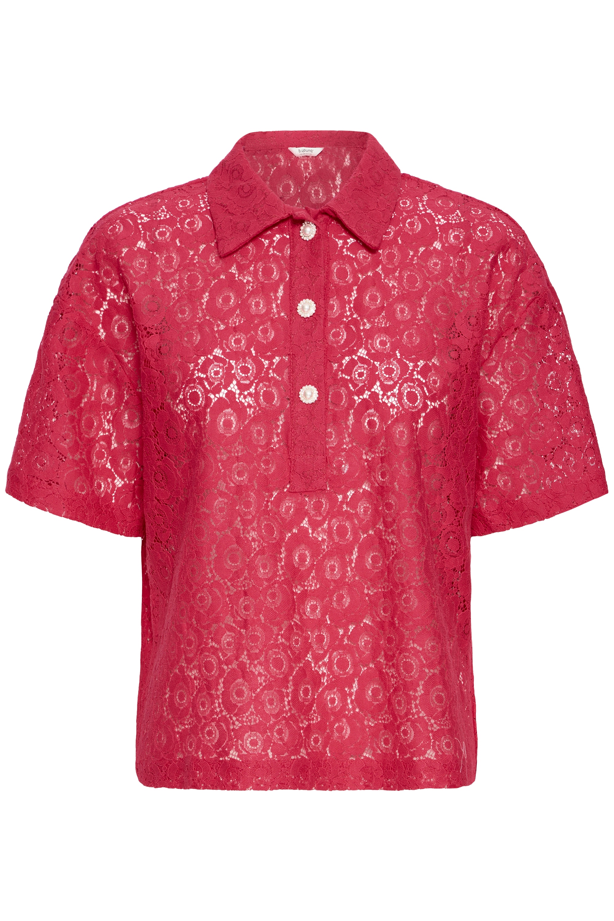 b.young Blusentop "Damen Poloshirt BXSOLACY"