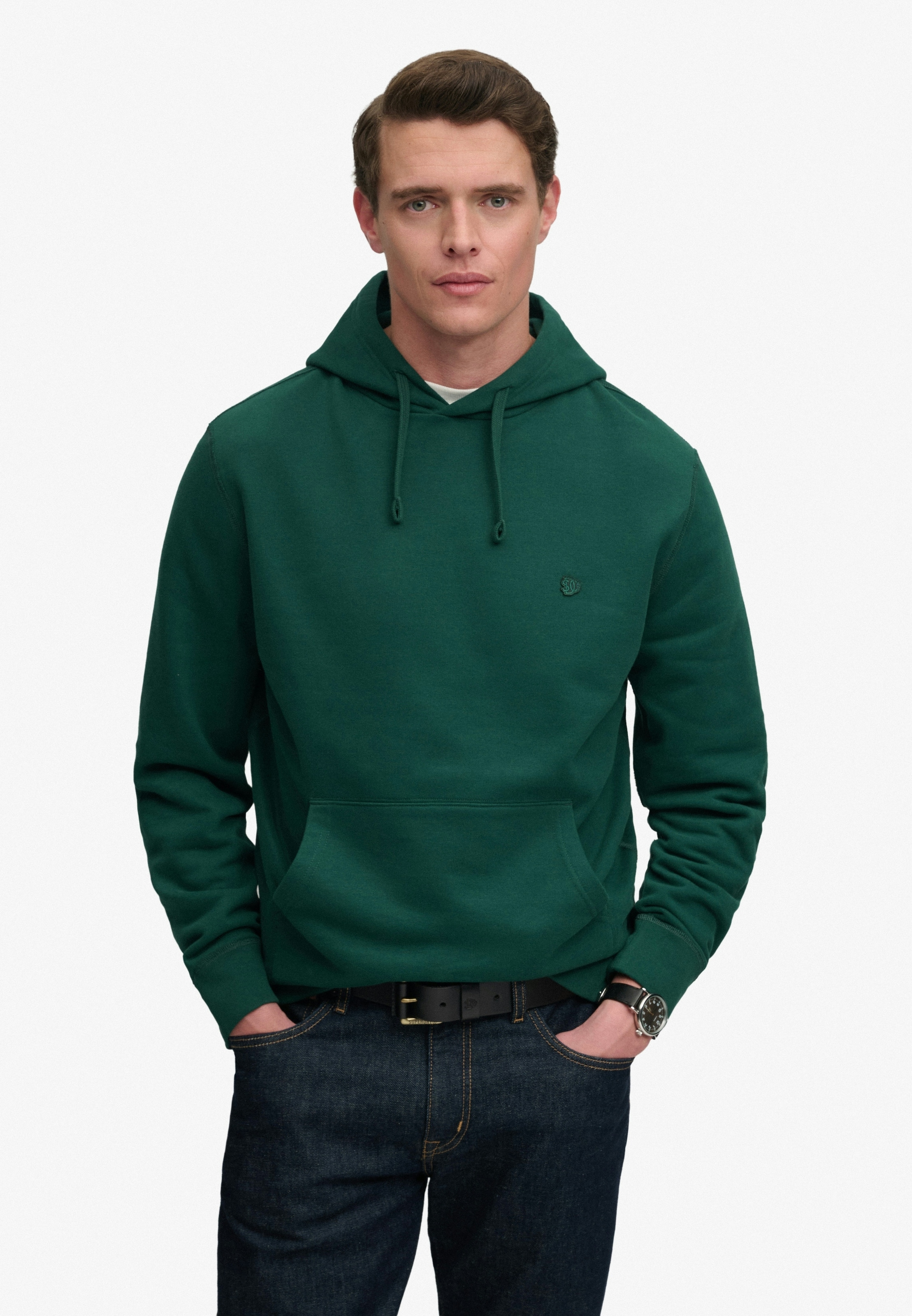 Superdry Kapuzensweatshirt »ESSENTIAL SDCO LOGO HOOD«, Baumwollmischung, regular fit
