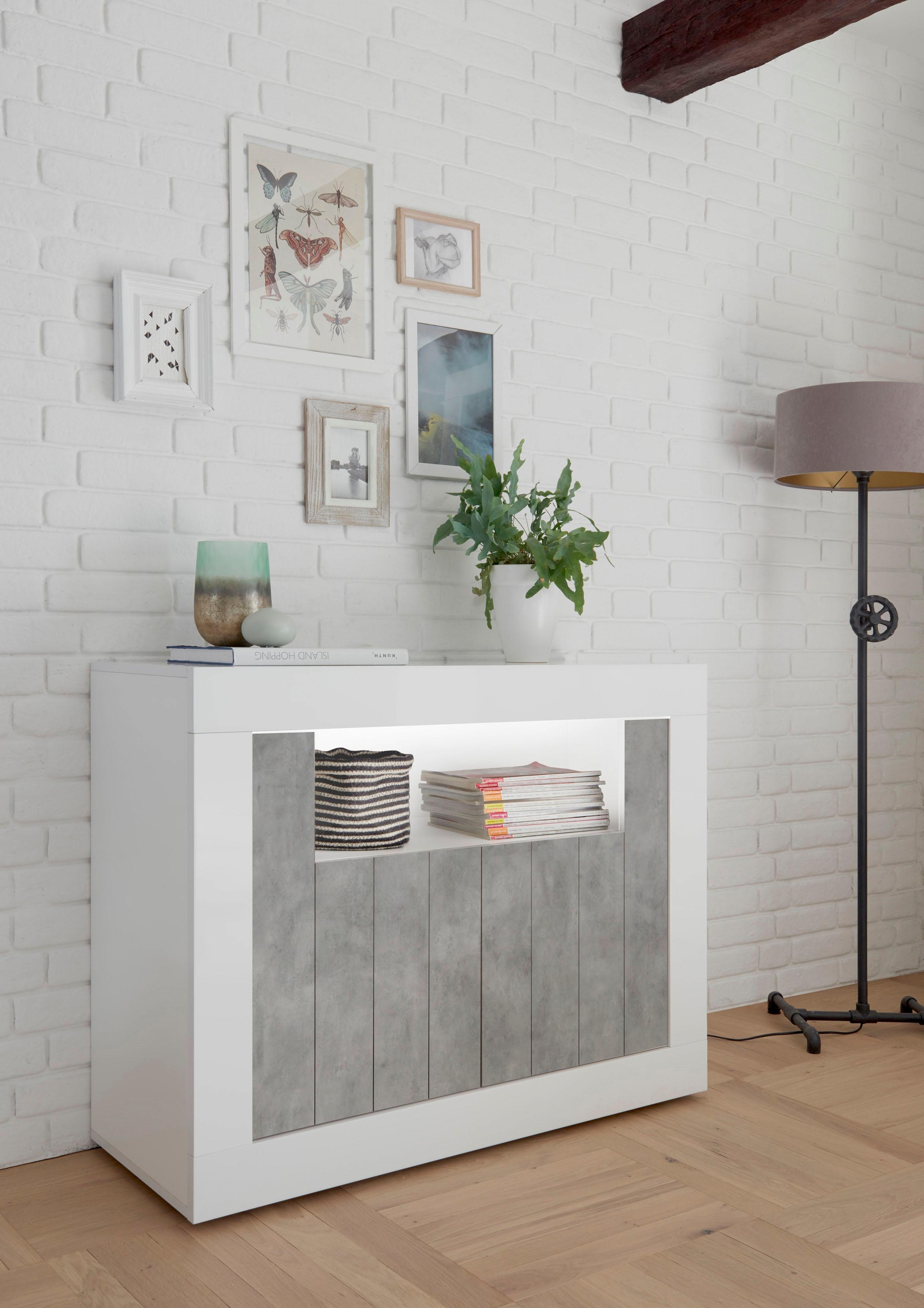 Home affaire Sideboard "Urbino" Breite 110 cm günstig online kaufen